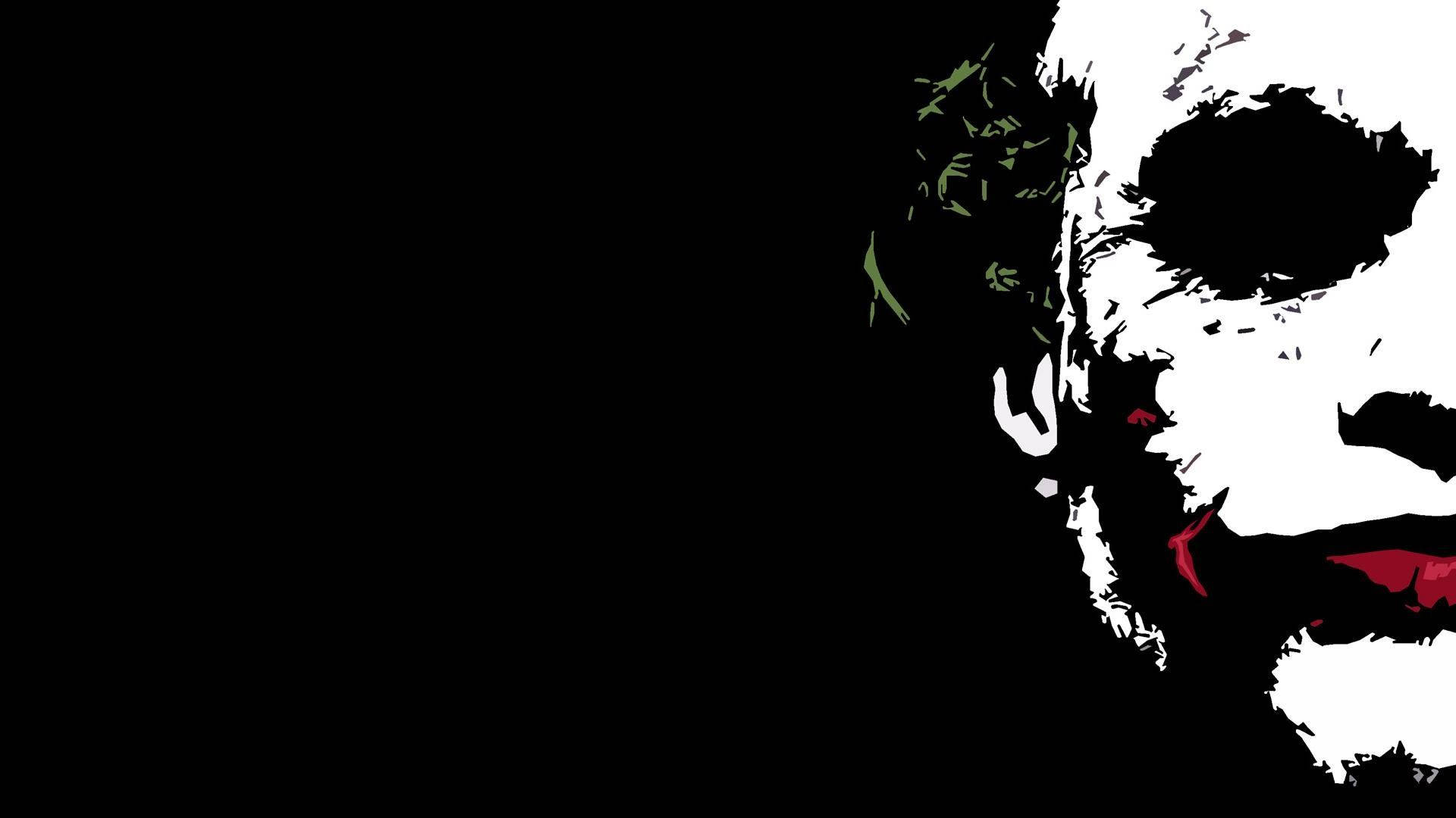 Minimalistisk Joker Kunst Wallpapers