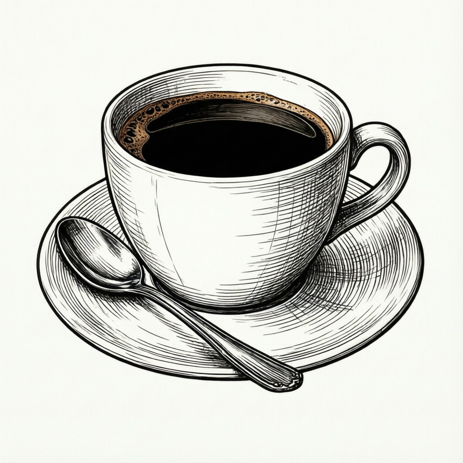 Minimalistisk Linjekunst Kaffe Wallpapers