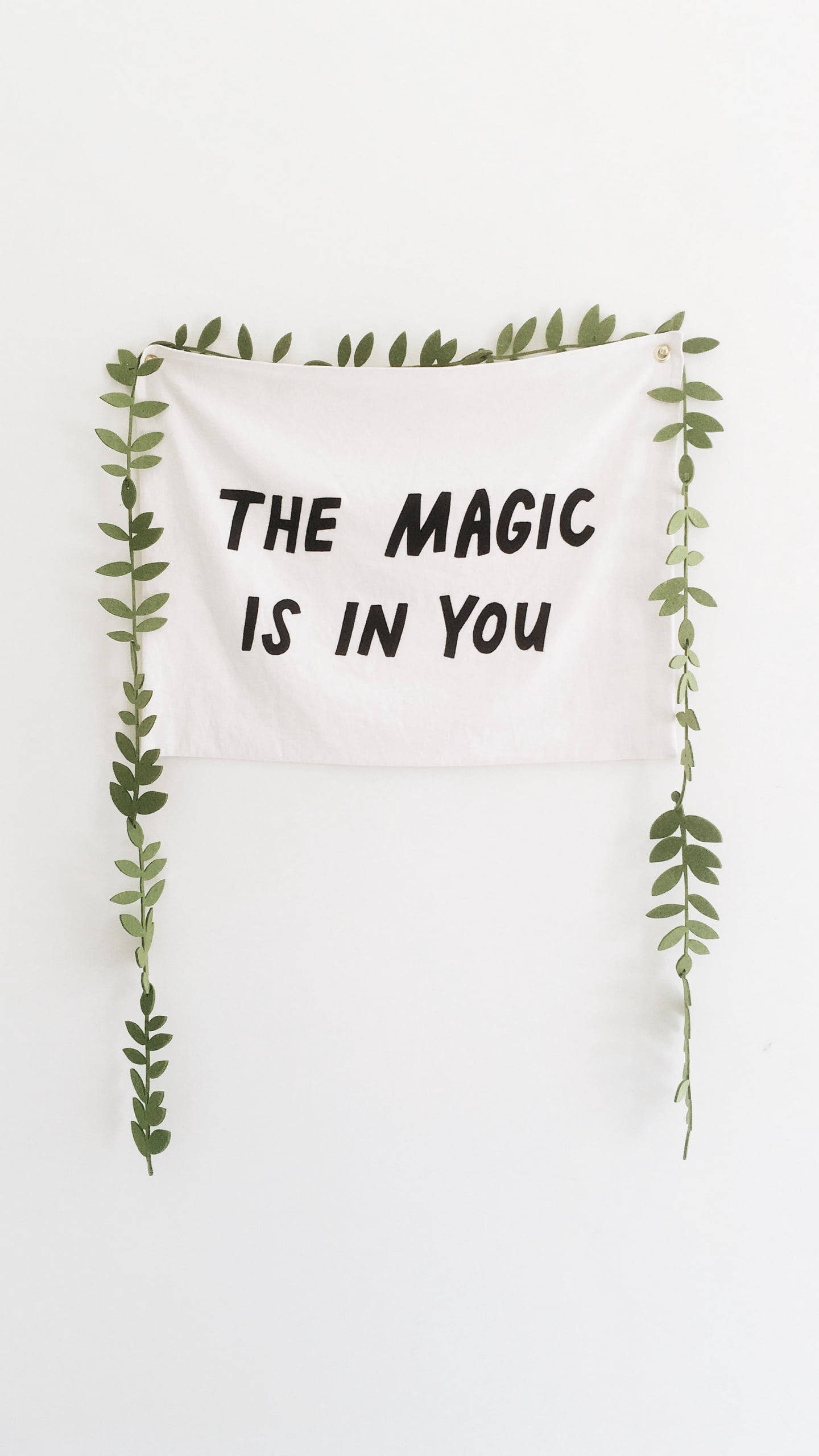 Minimalistisk Motivationsplakat Indre Magi Wallpapers