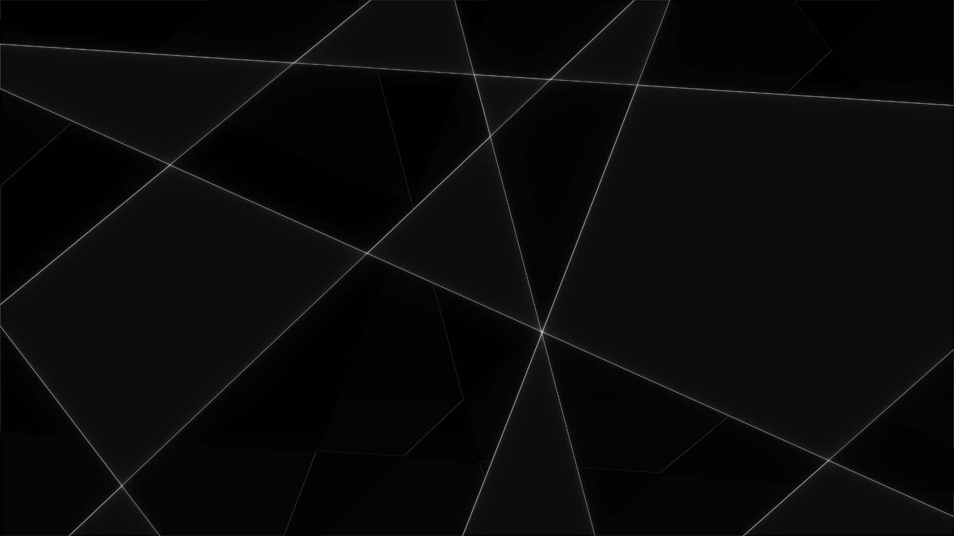 Minimalistisk mørkt abstrakt design med sort baggrund Wallpapers