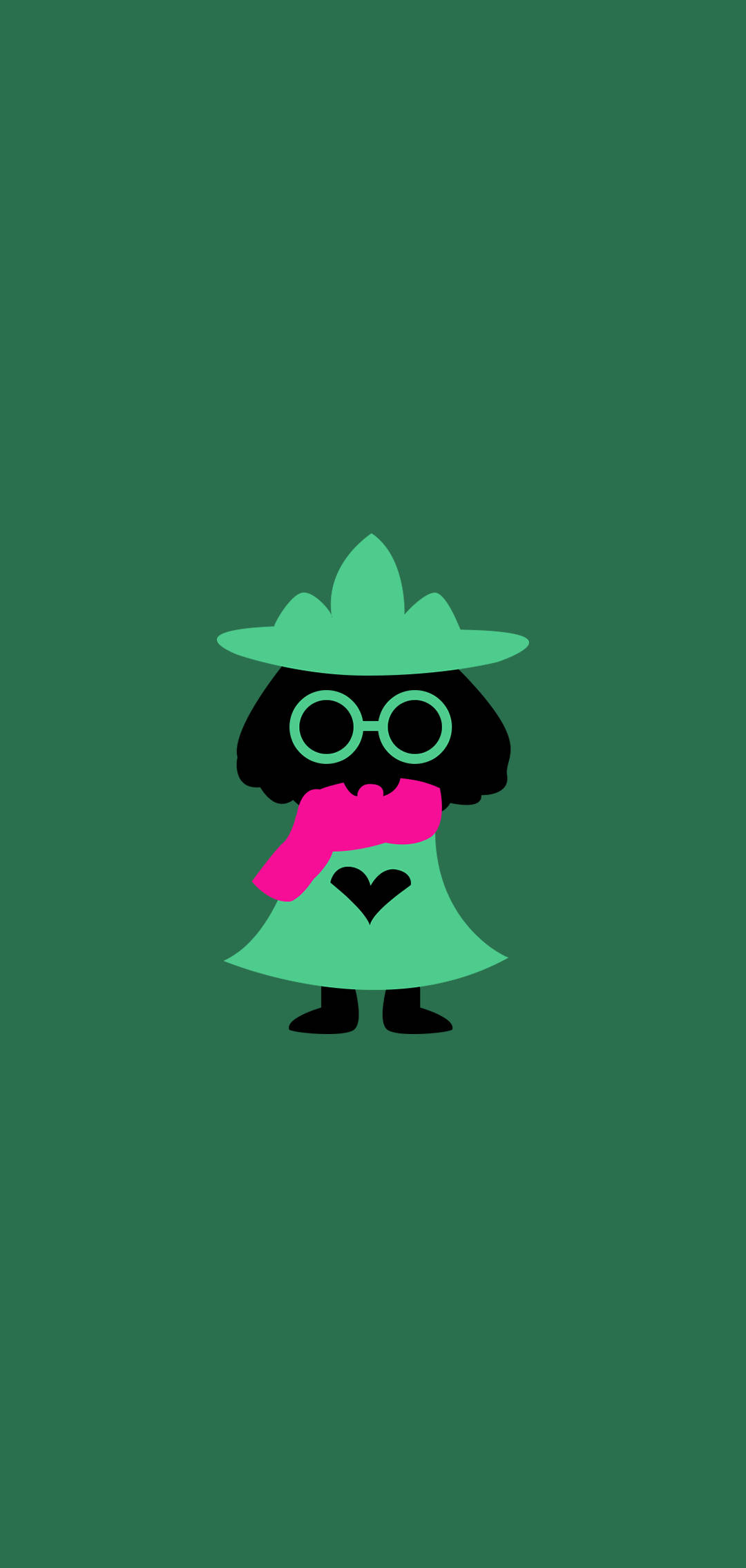 Minimalistisk Ralsei Wallpapers