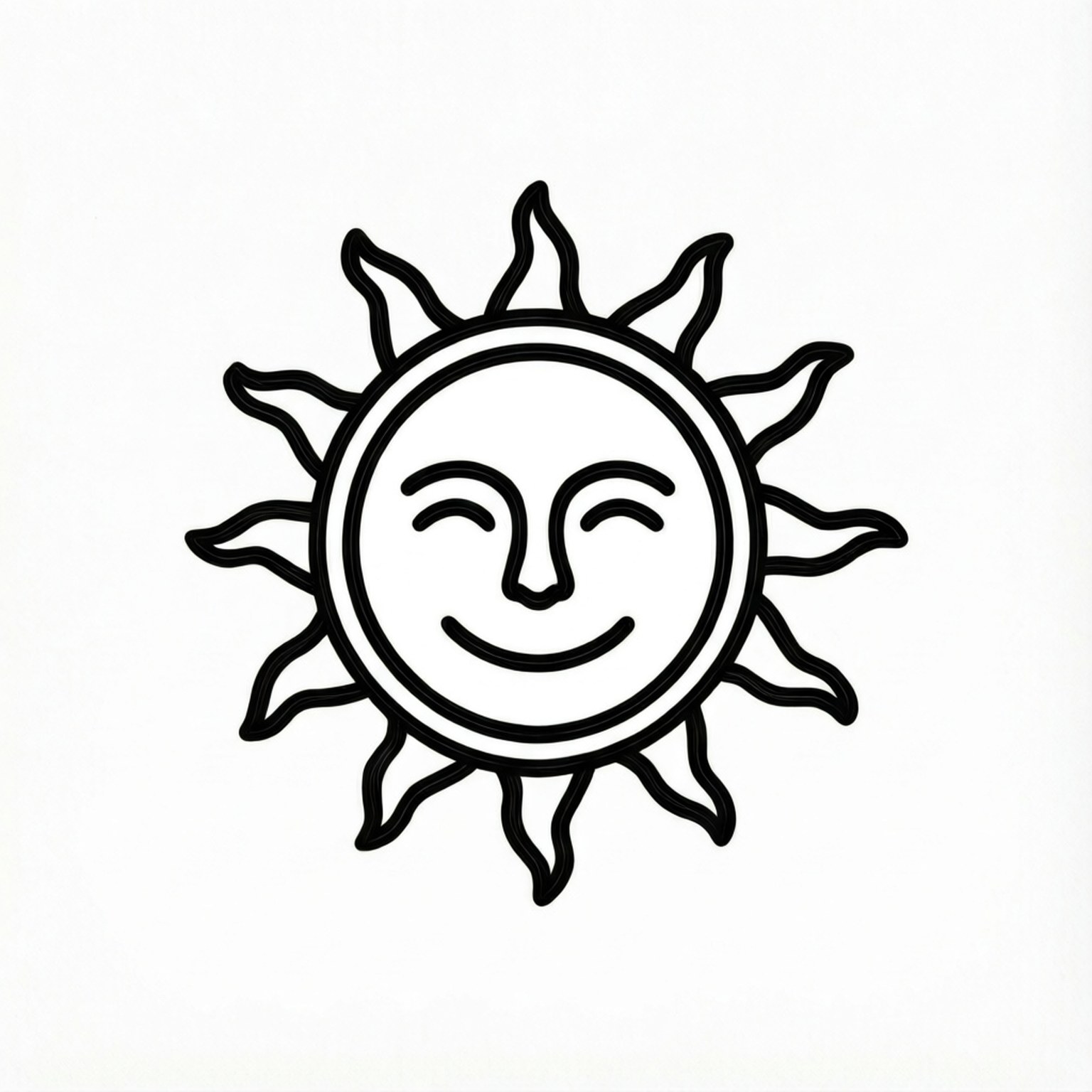 Minimalistisk solstreger Wallpapers