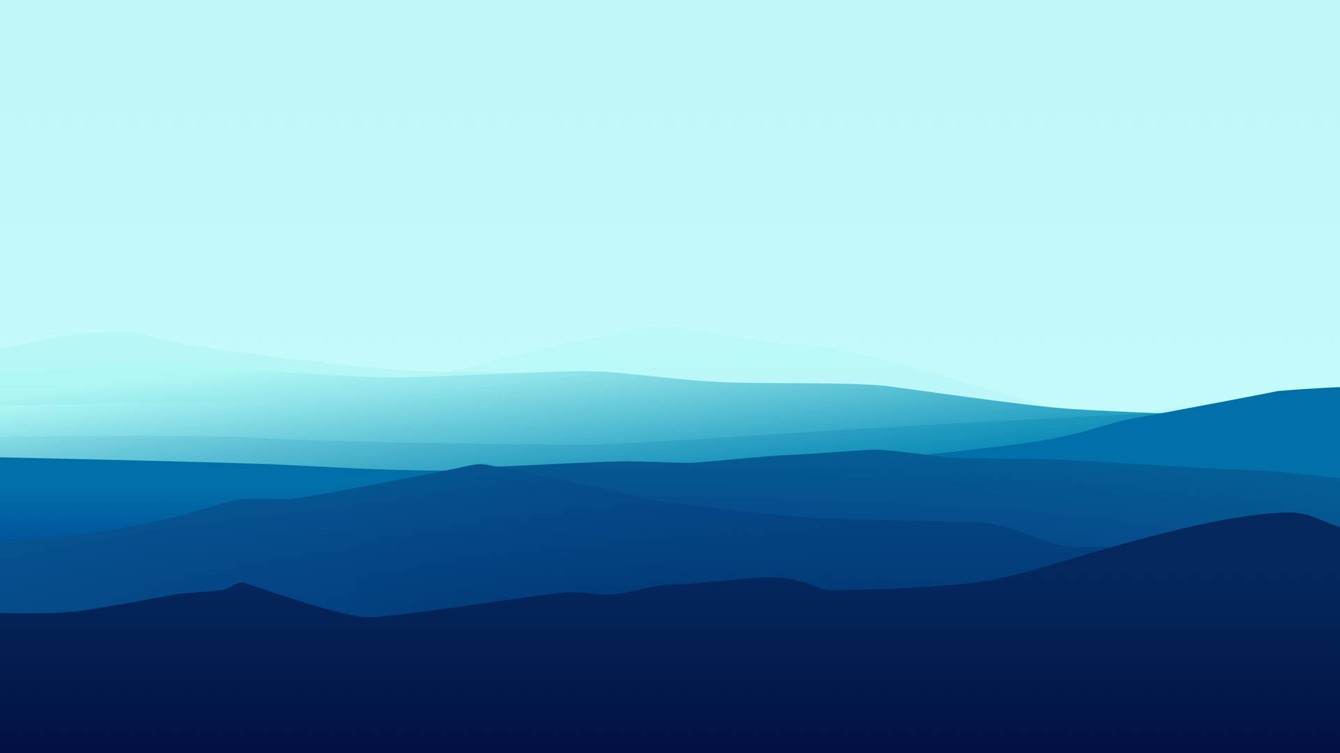 Blå nuancer minimalistisk tapet — Minimalistisk Wallpapers