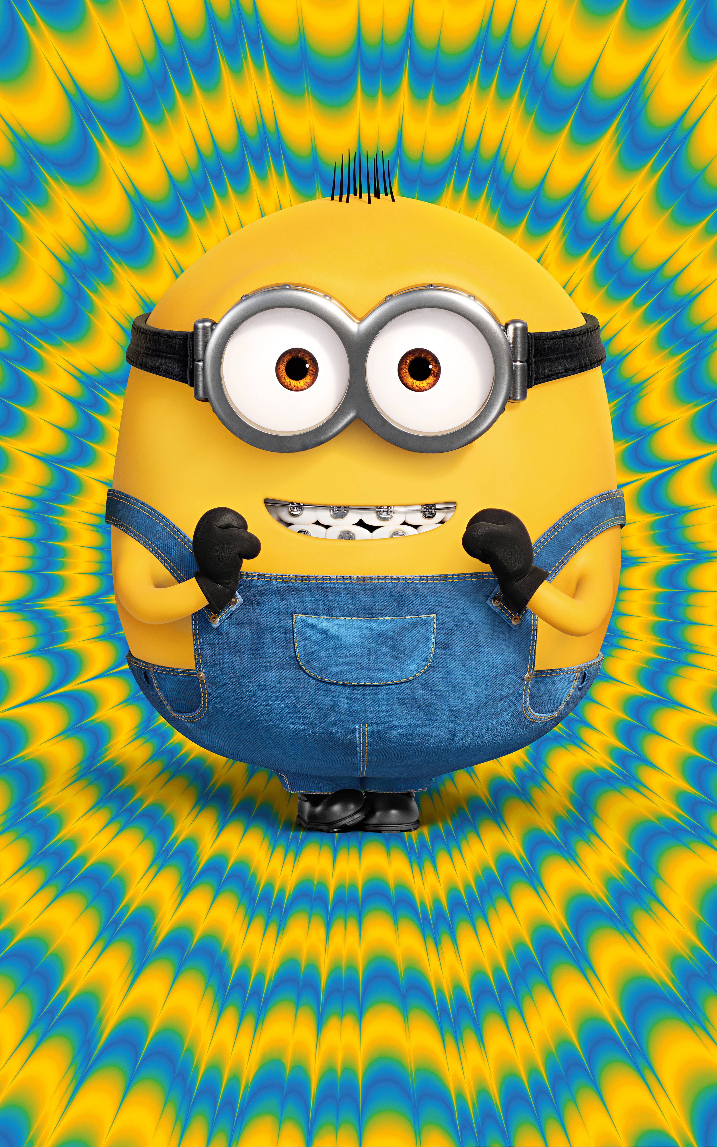 Minions Gul Og Blå Wallpapers