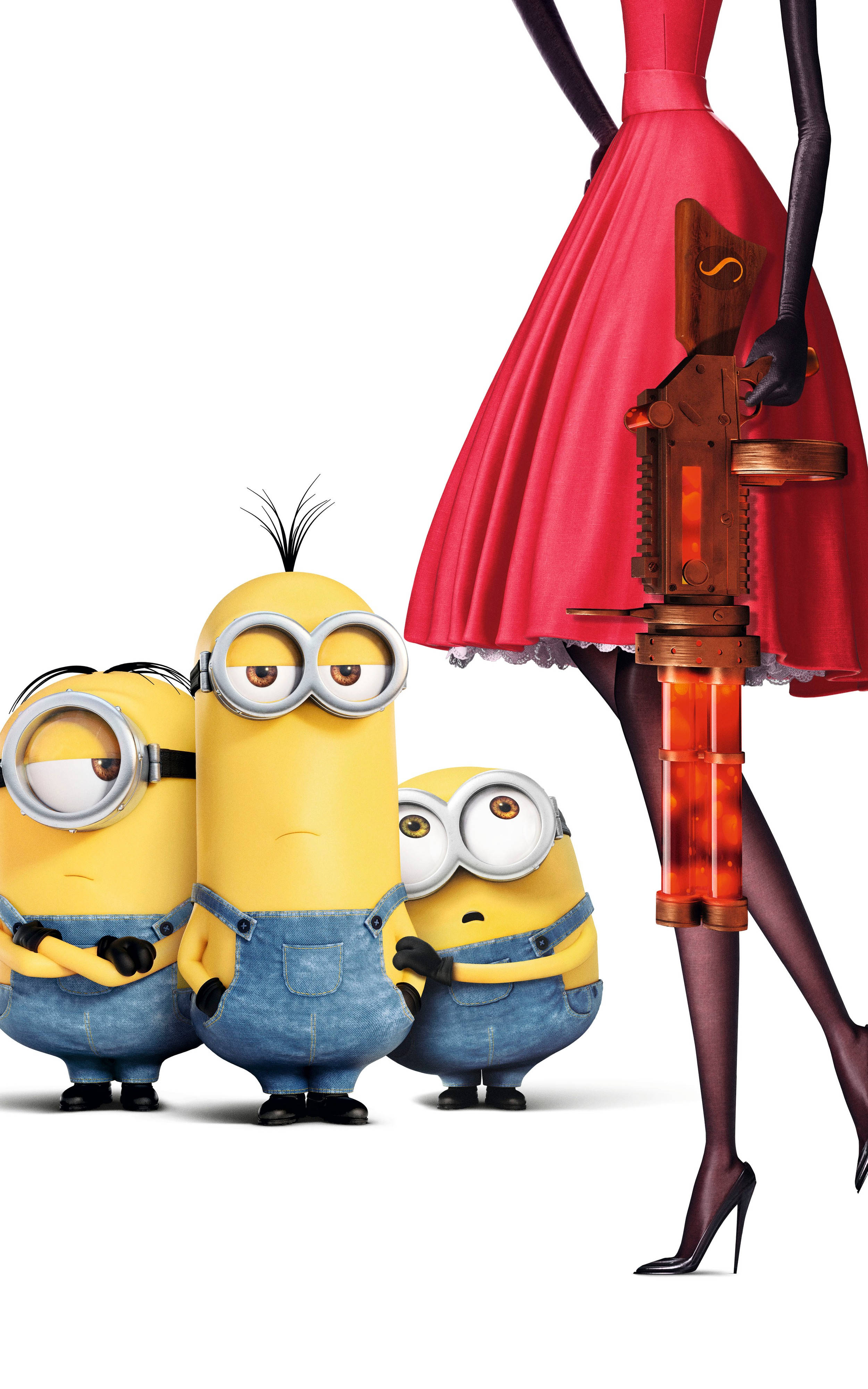Minions med Scarlet Overkill Wallpapers