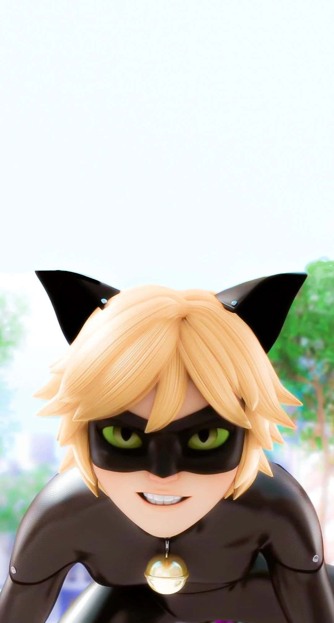 Miraculous Ladybug og Cat Noir klar til at redde dagen Wallpapers