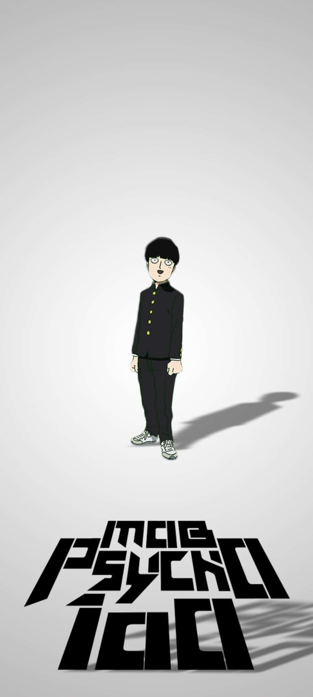 Mob Psycho minimalistisk billede Wallpapers