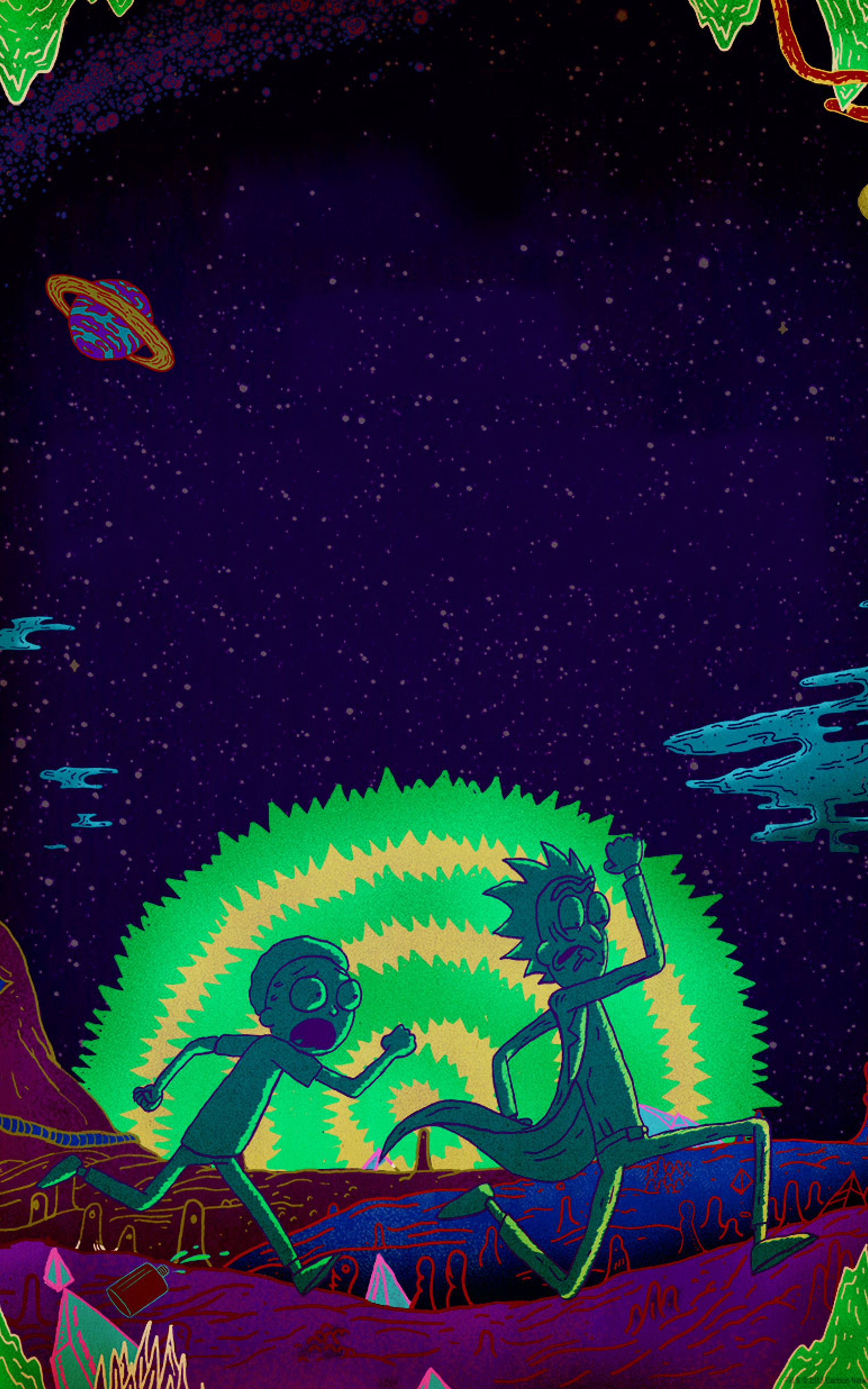 Mobil Rick And Morty Wallpapers