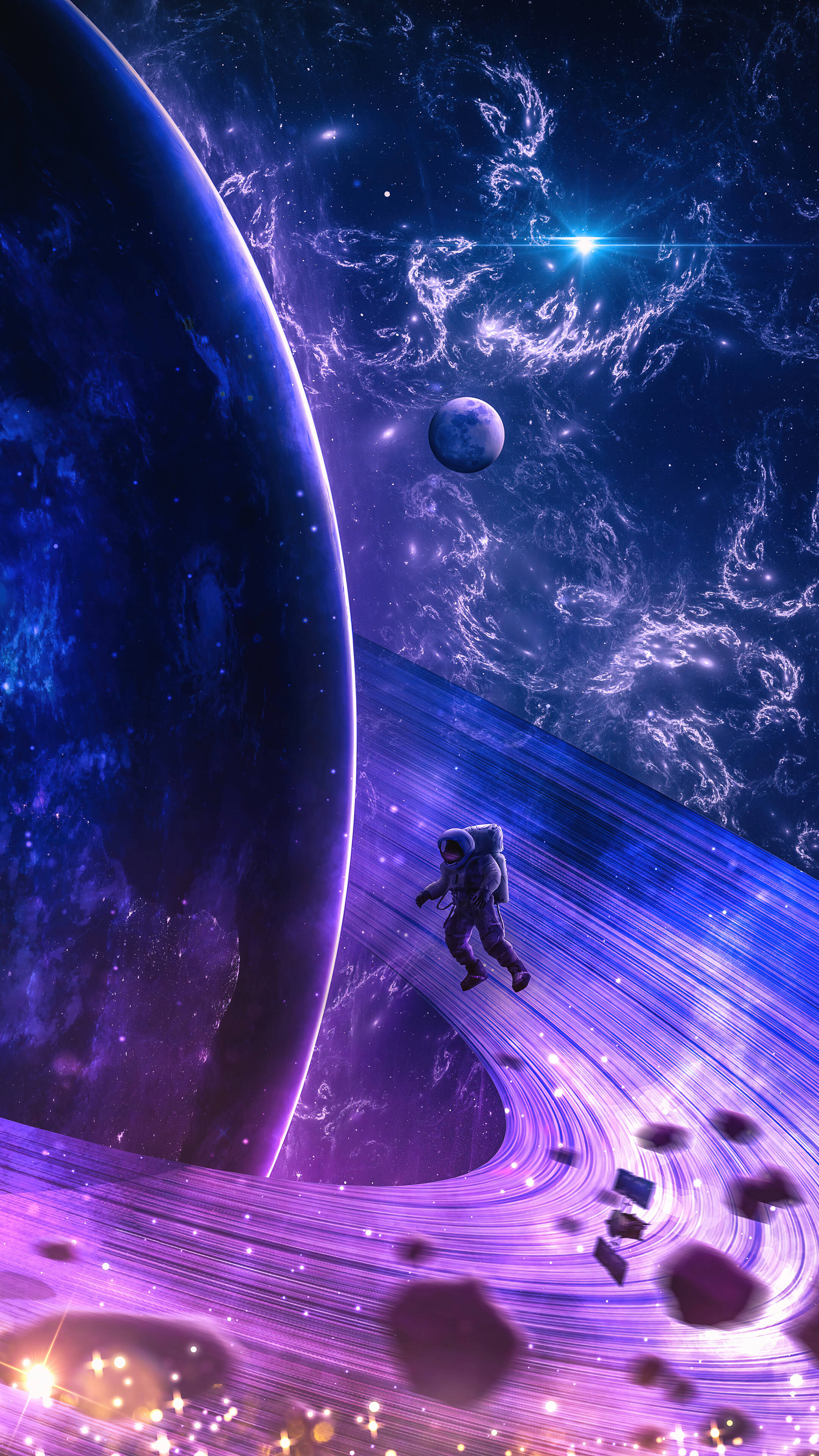Mobil Saturn 4K Wallpapers