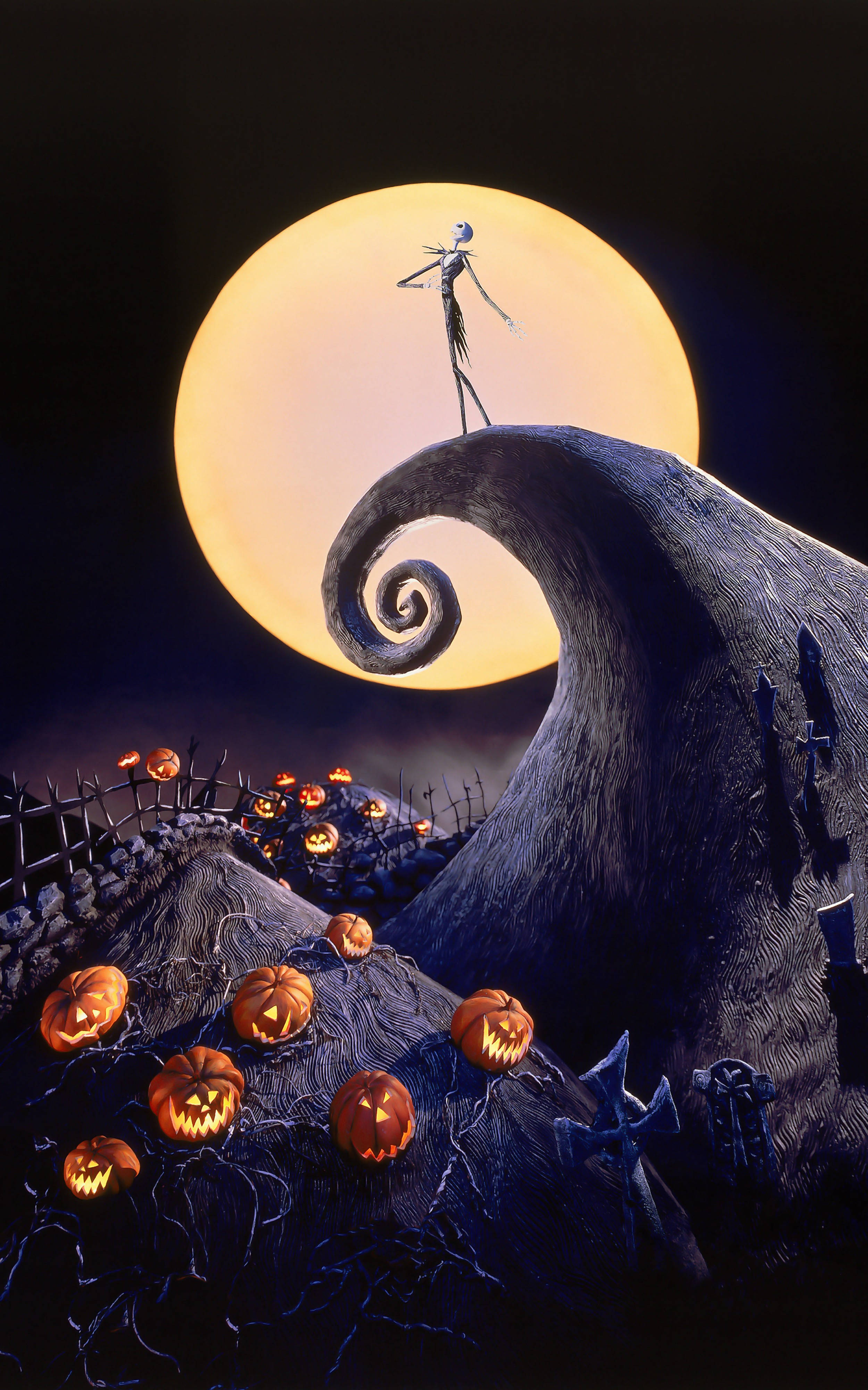 Mobil Nightmare Before Christmas Wallpapers