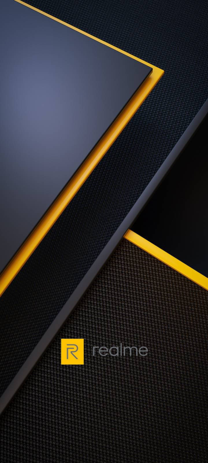 Moderne abstrakt Realme-logo Wallpapers