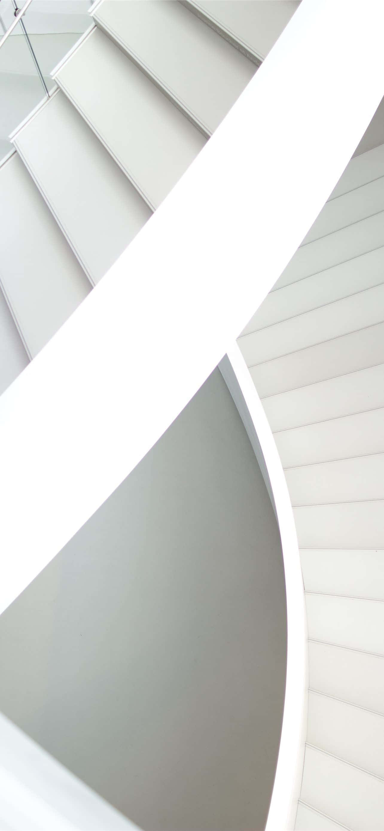 Moderne Arkitektur Hvide Trapper iPhone Wallpapers