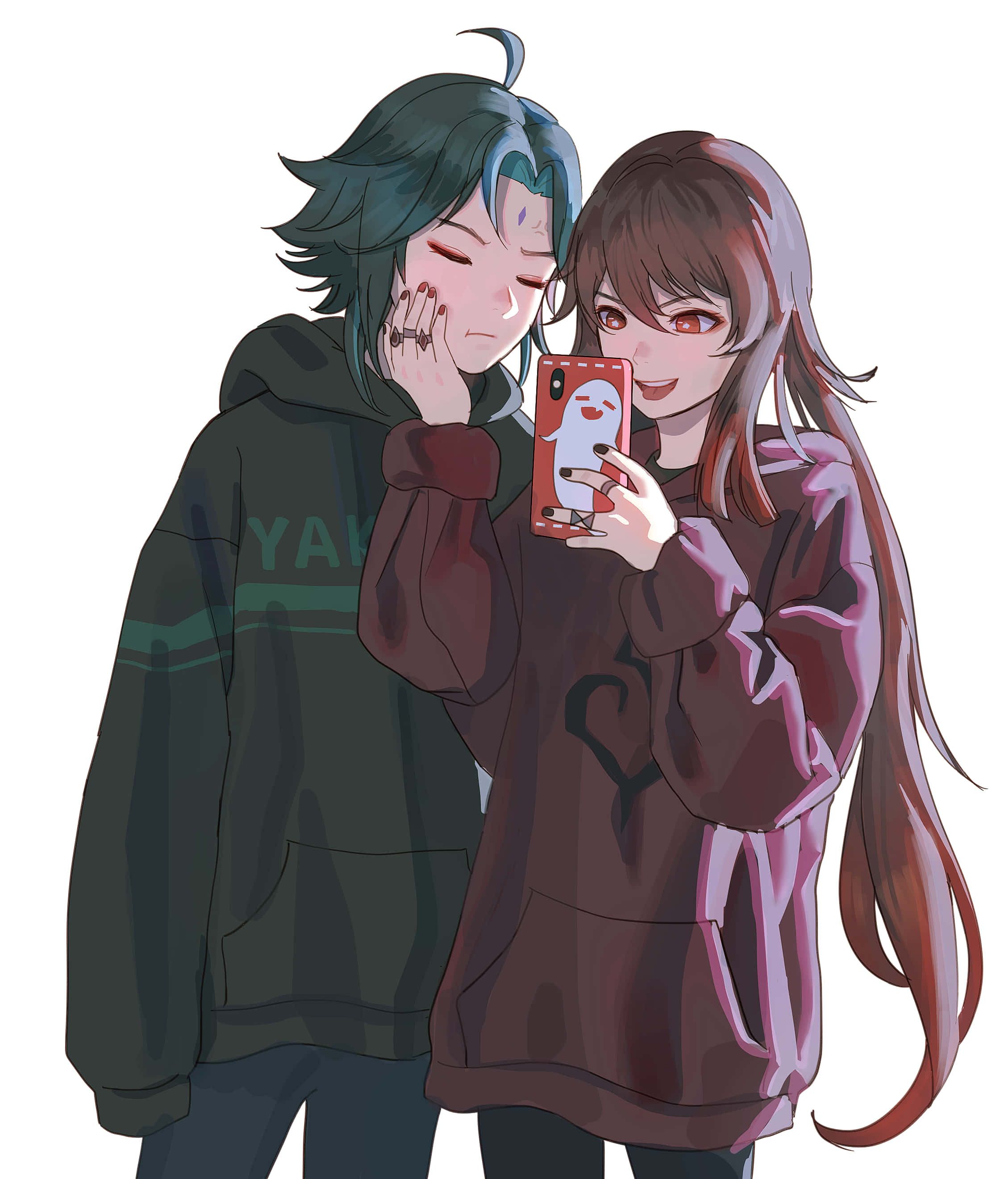 Moderne Genshin Matchende PFP Wallpapers