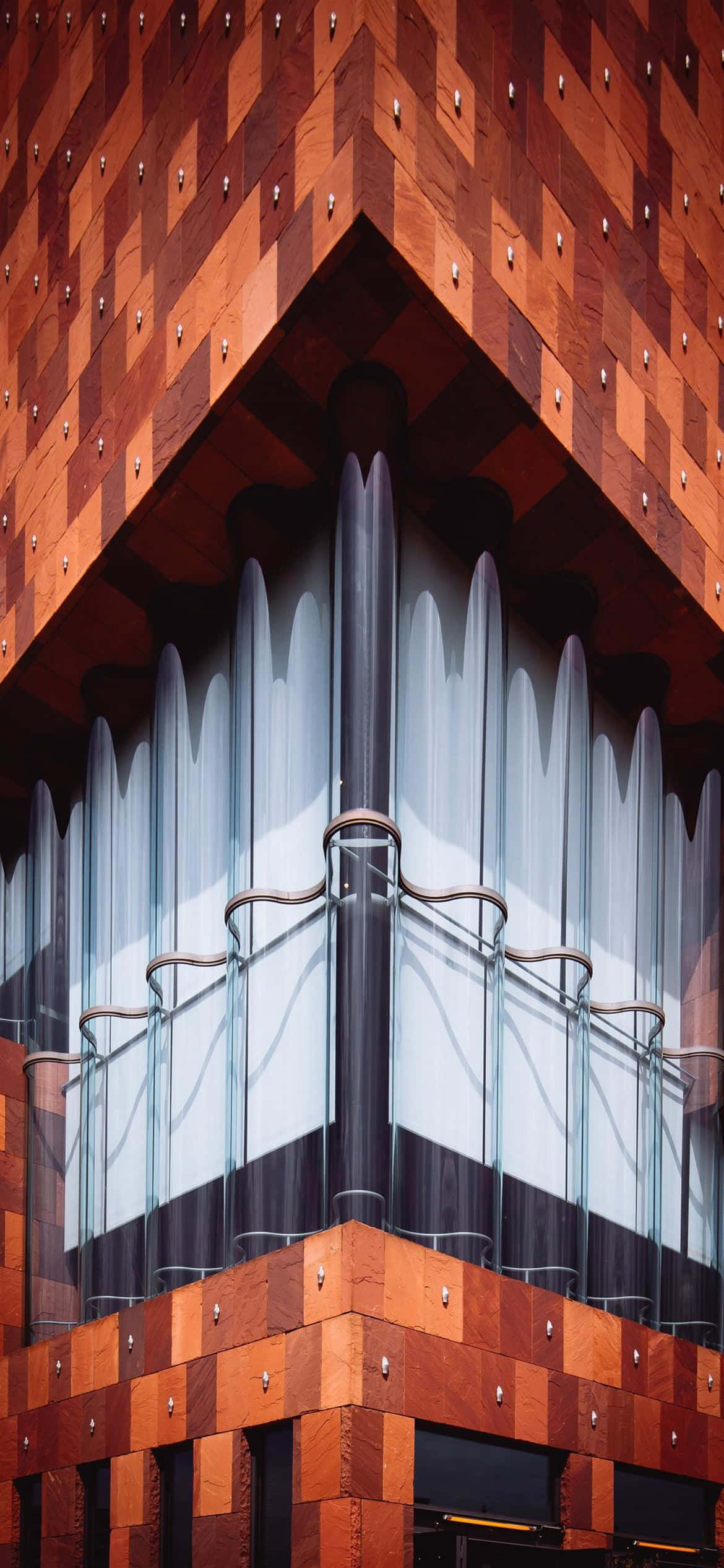 Moderne iPhone Museum Aan de Stroom Wallpapers