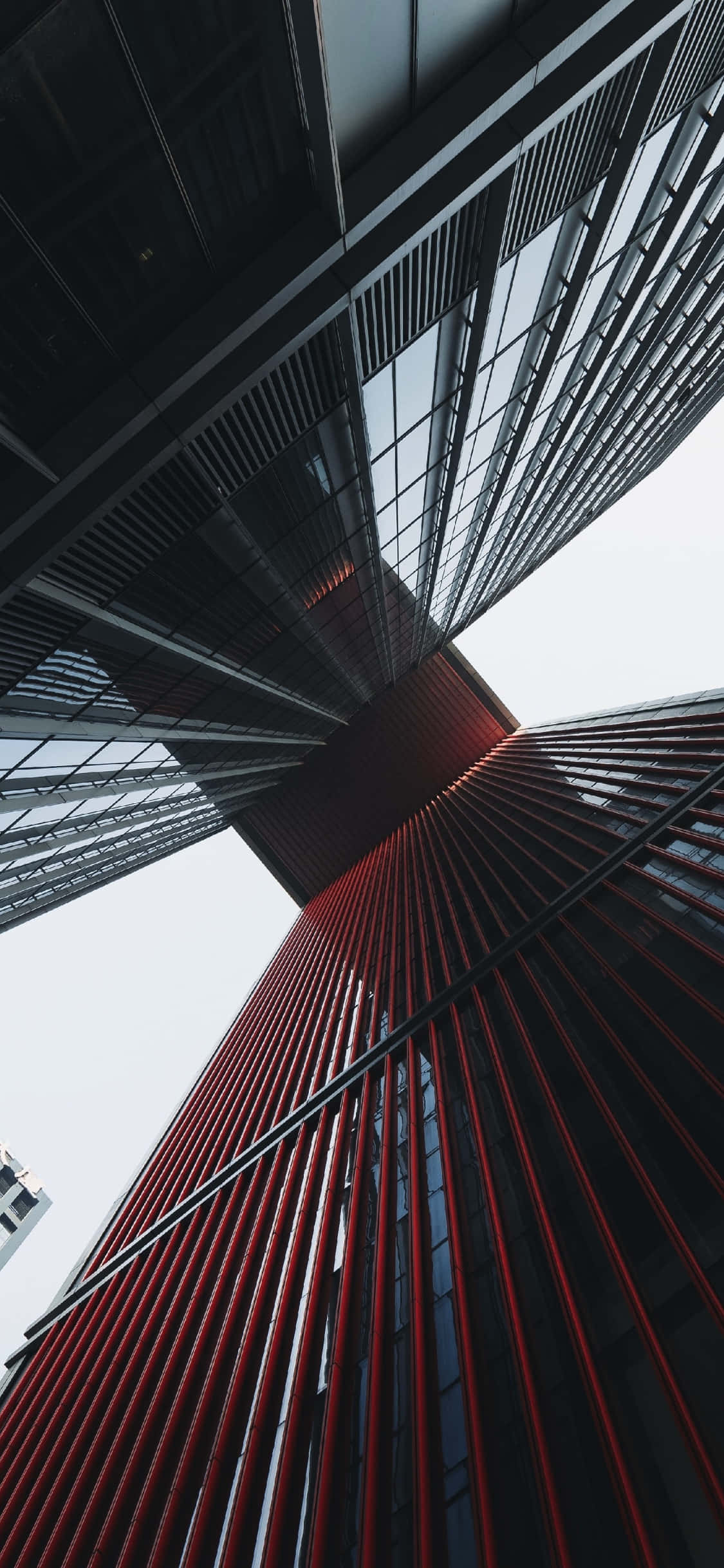 Moderne Rød og Sort Arkitektur Wallpapers