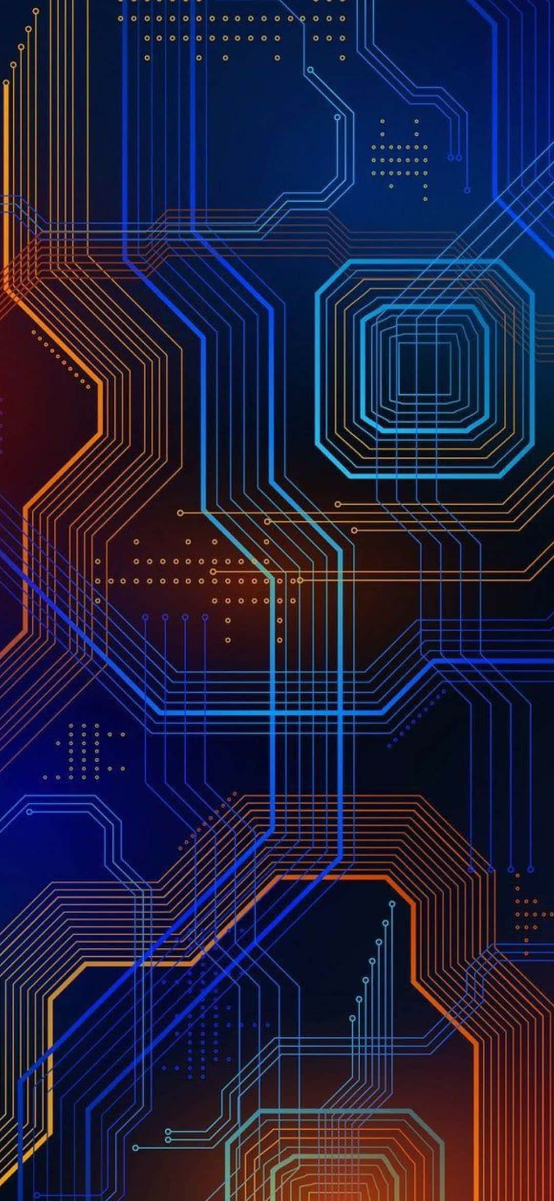 Moderne teknologibaggrund Wallpapers