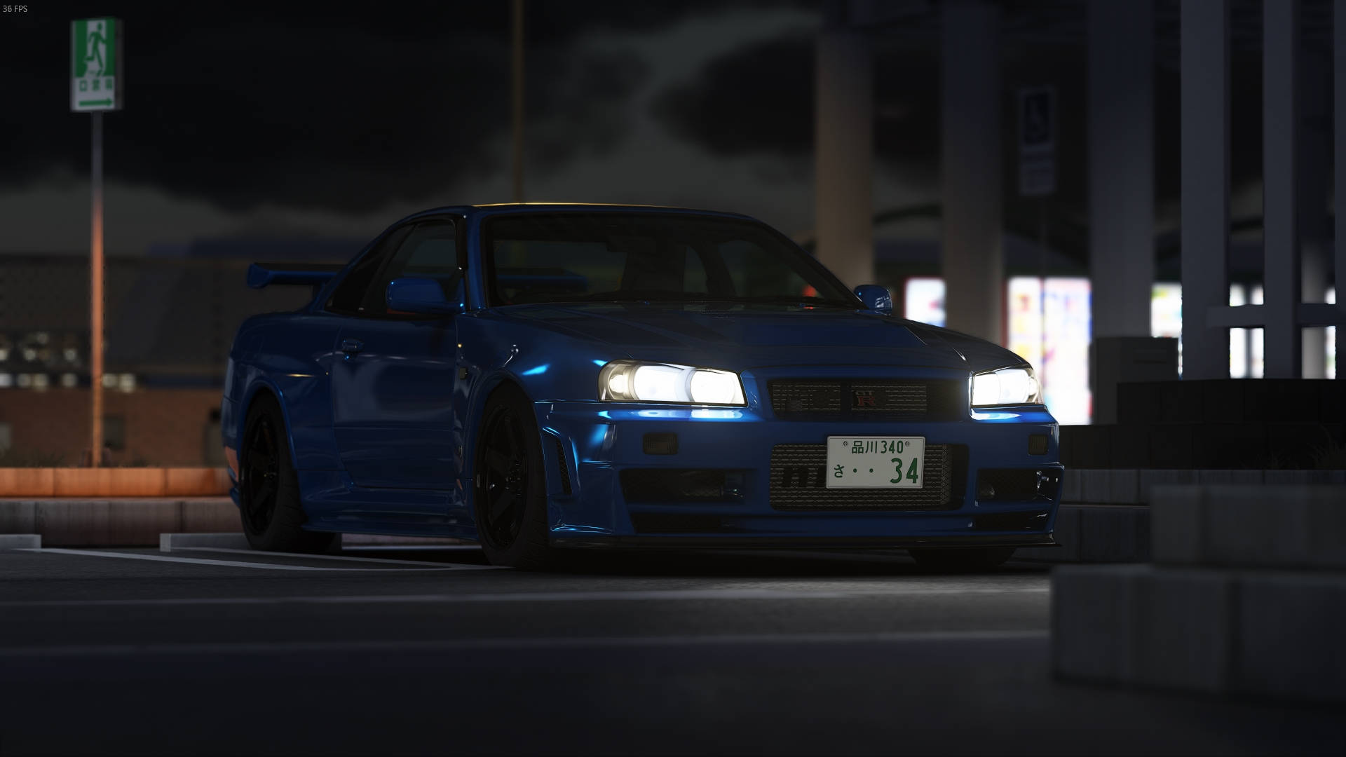 Modificeret Nissan Skyline Gtr R34 Wallpapers