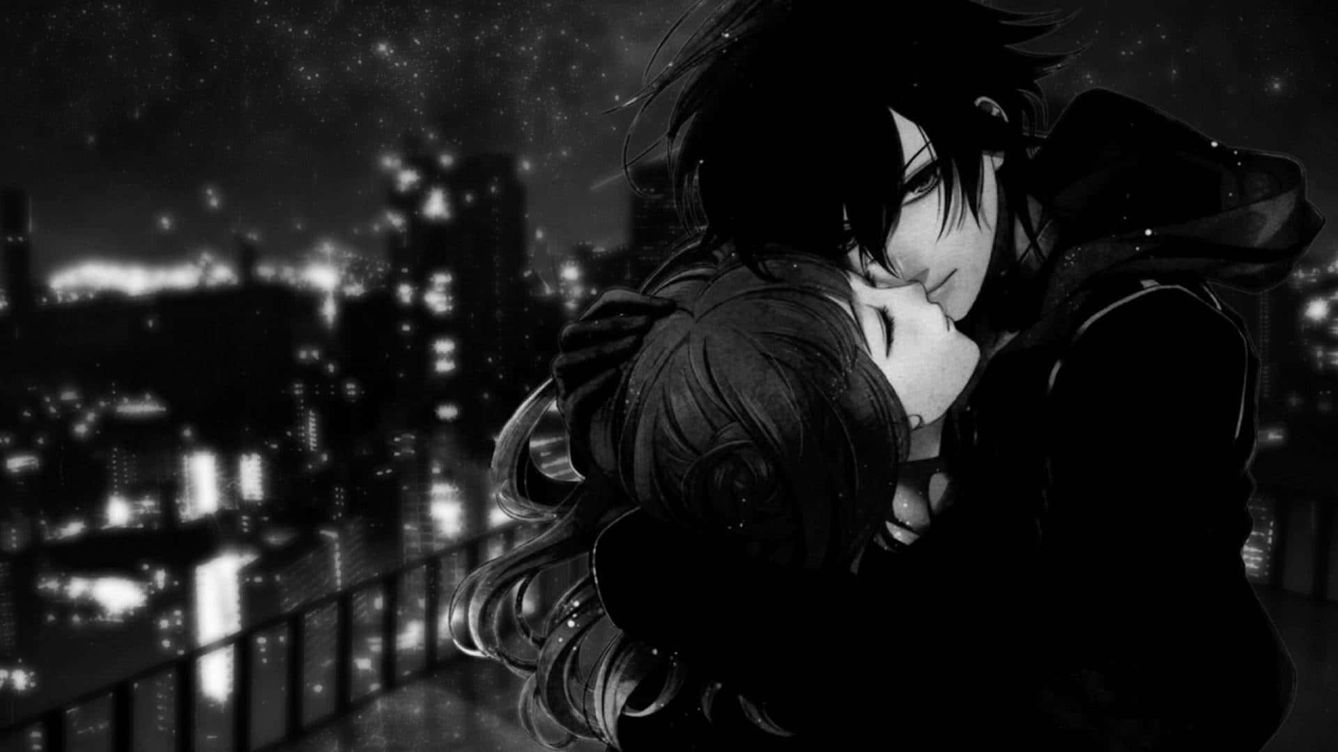 Mørk æstetisk anime par Wallpapers