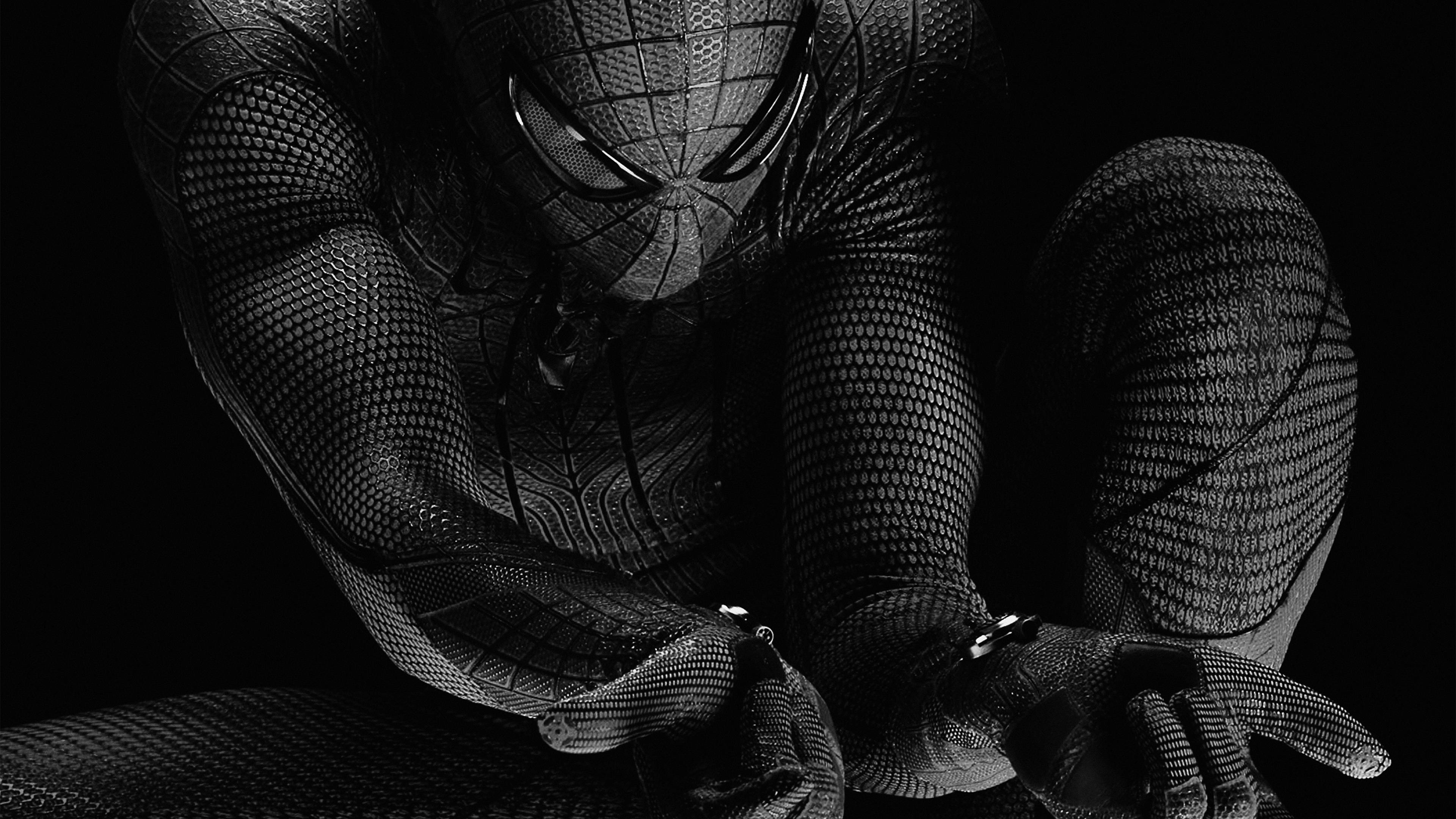 Mørk bærbar med Spider-Man-tema Wallpapers