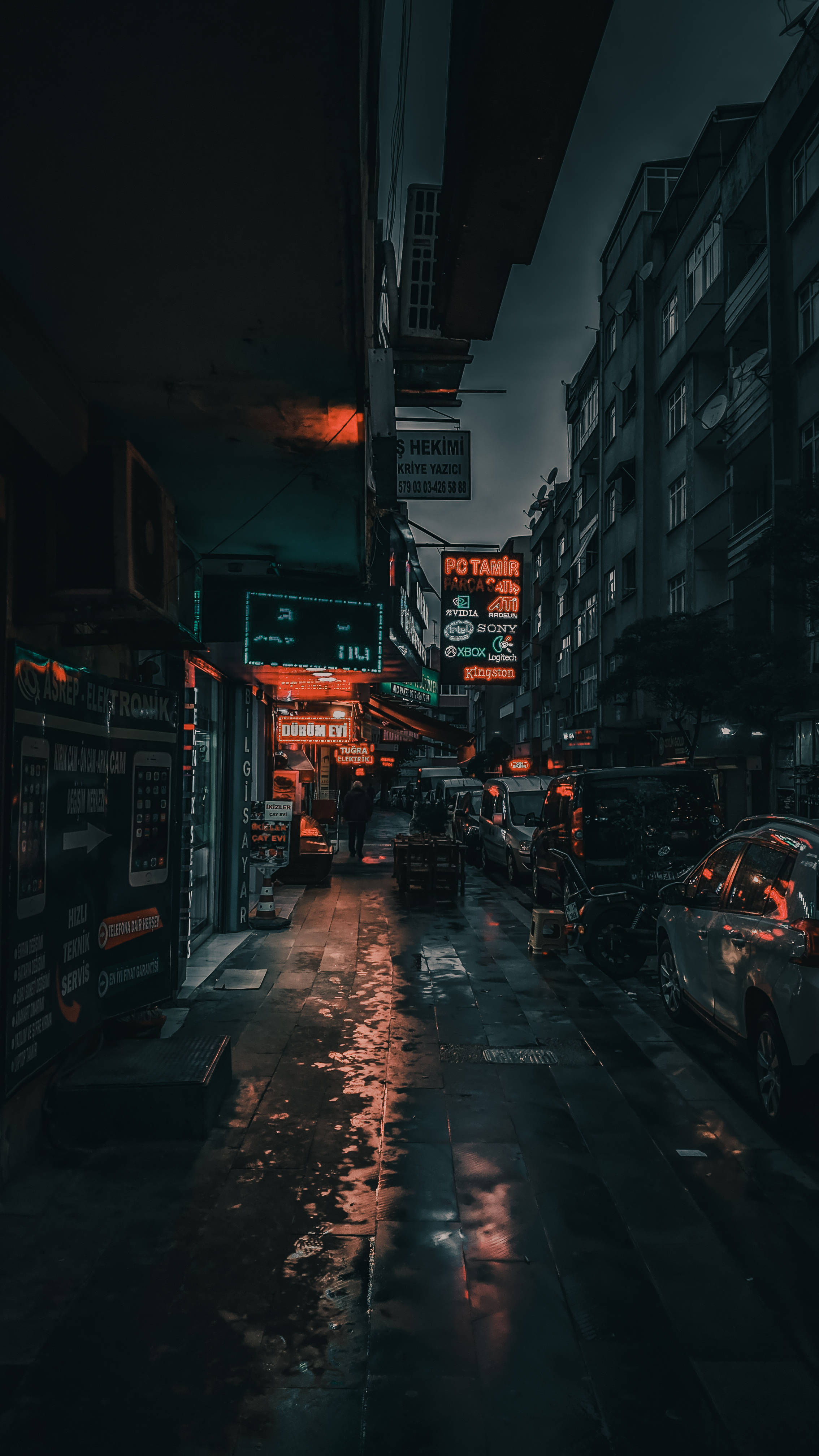 Mørk gadelampe Wallpapers