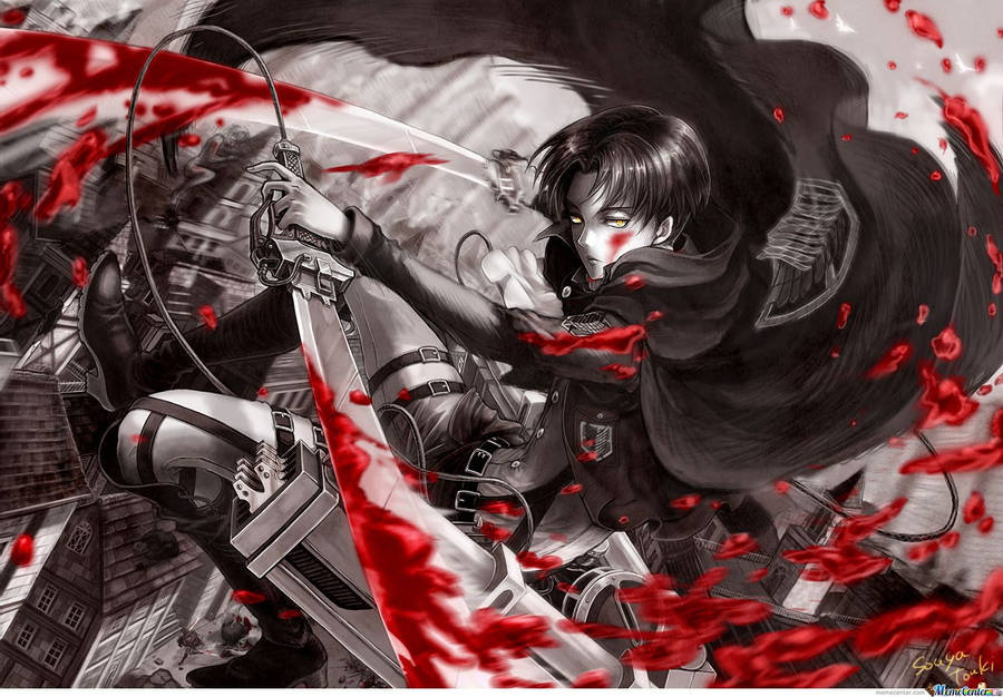 Mørk Levi Edgy Anime Profilbillede Wallpapers