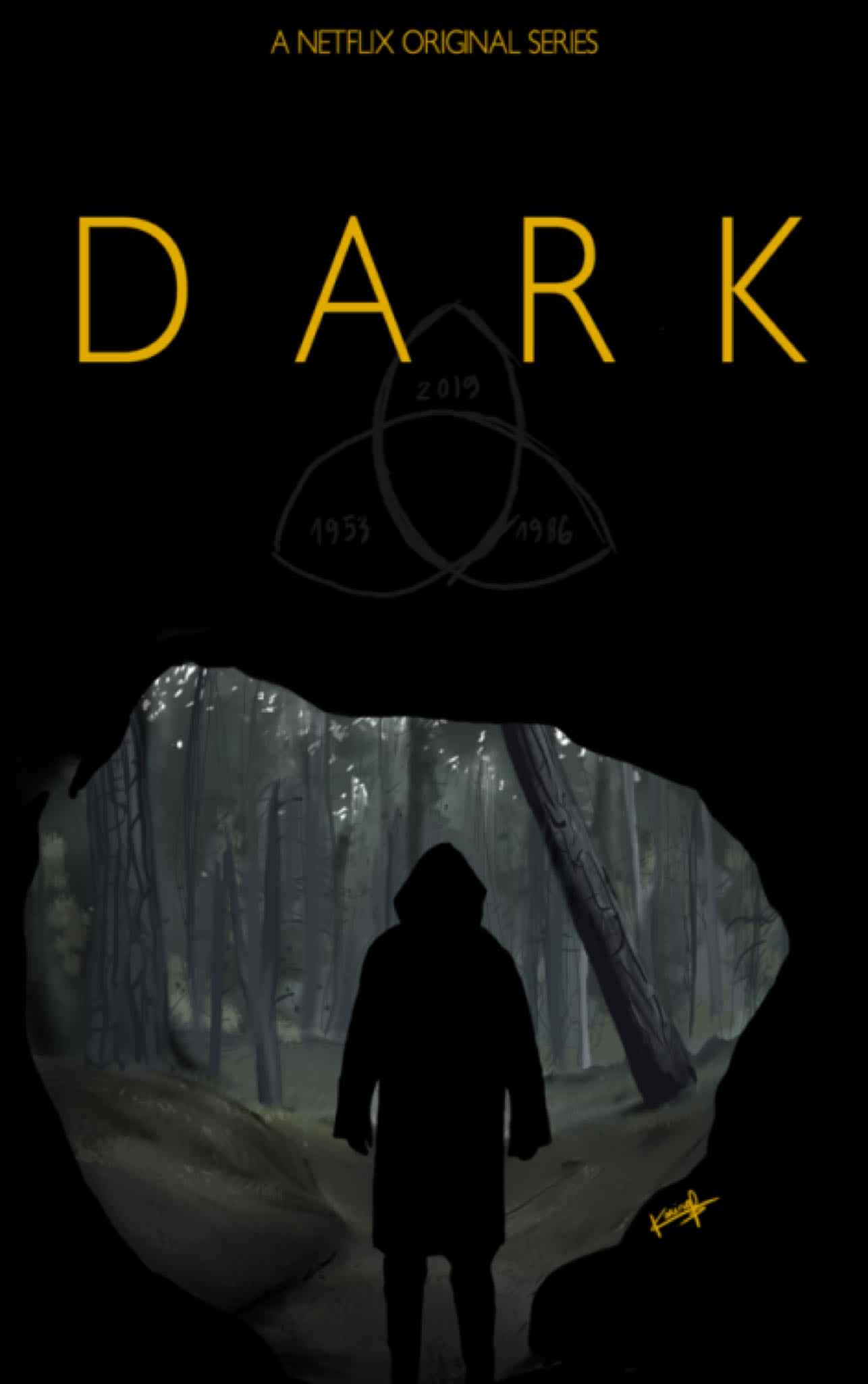 Mørk Netflix Original Plakat Wallpapers