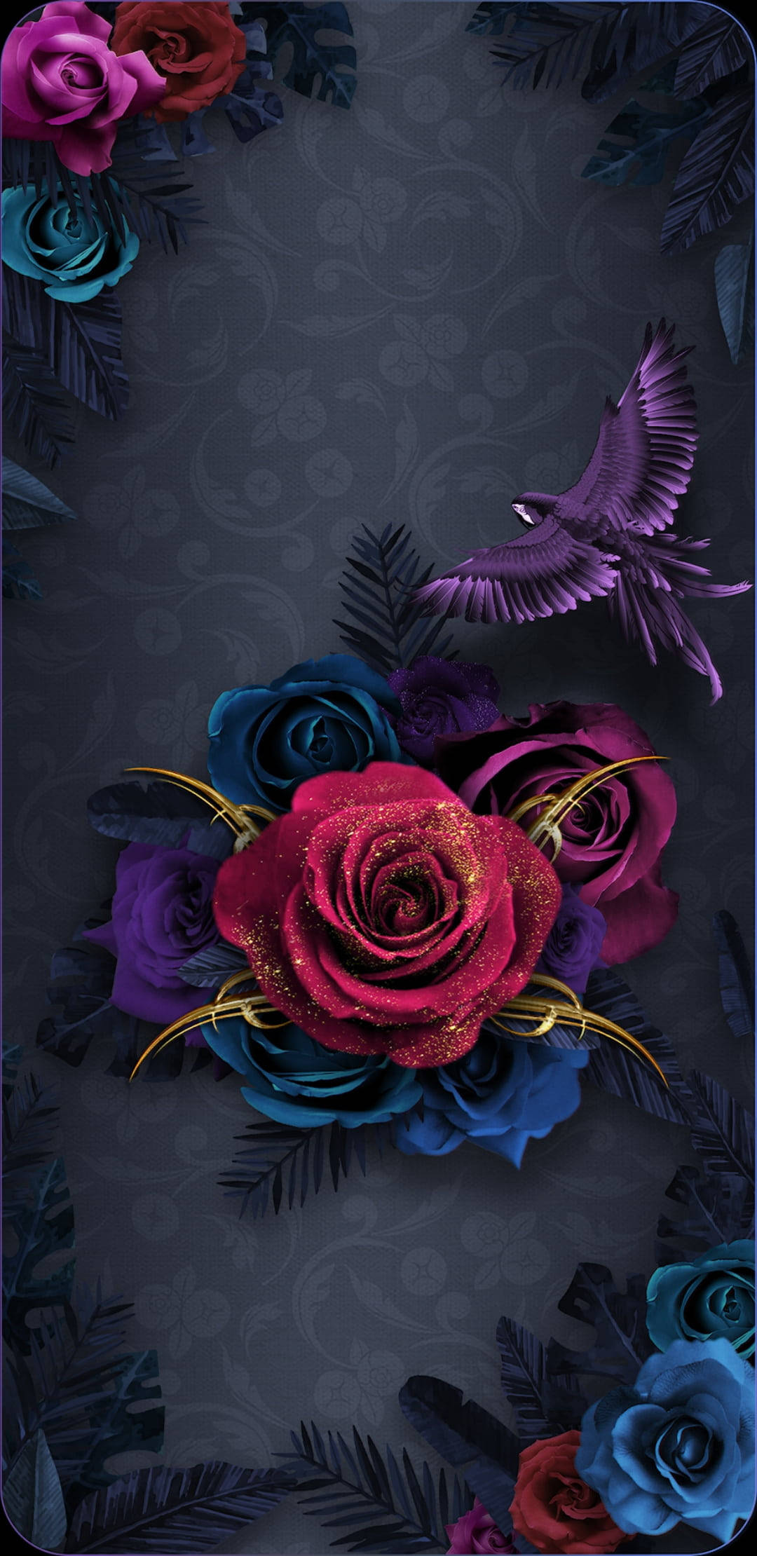 Mørk rose æstetik Wallpapers