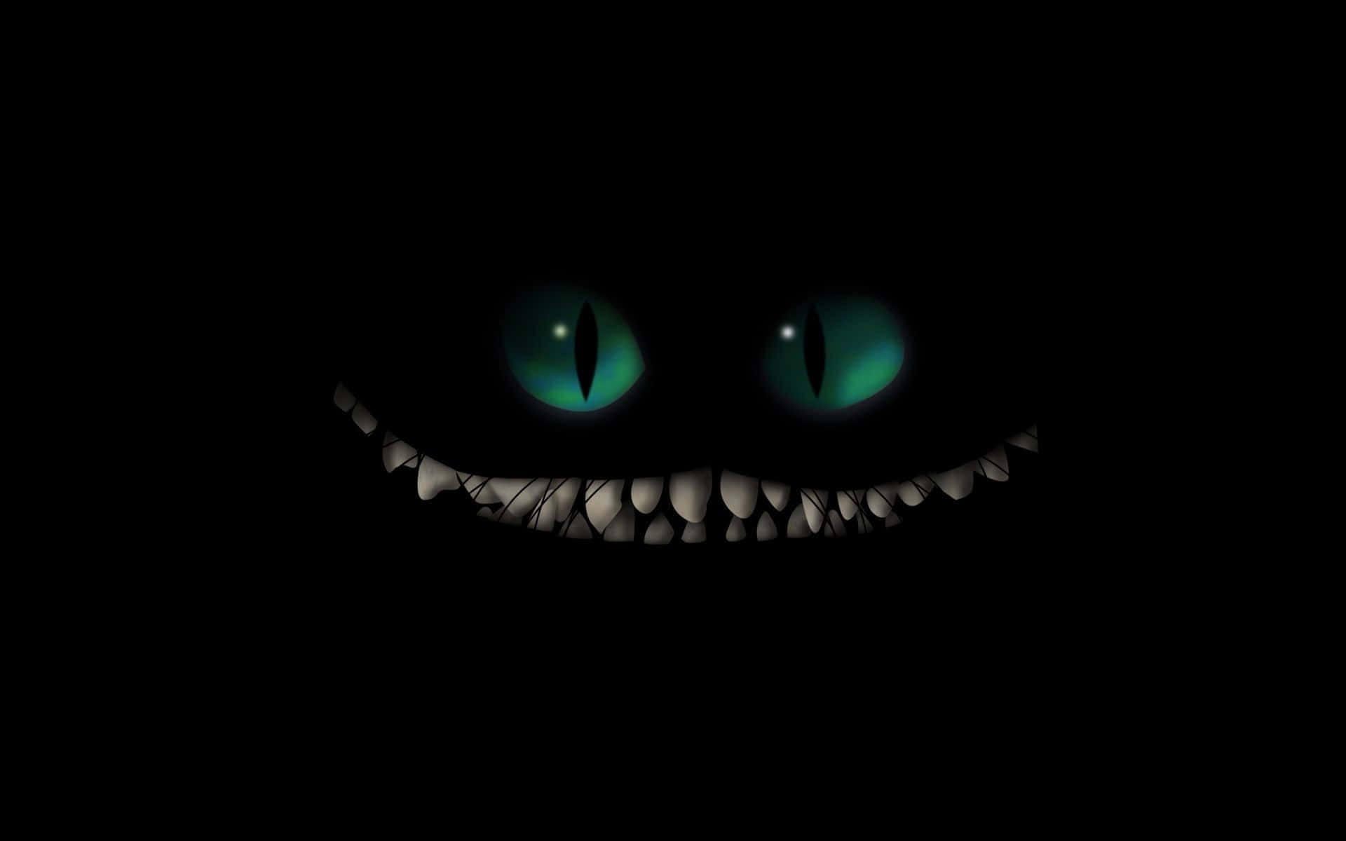 Mørk Skræmmende Cheshire Cat Wallpapers