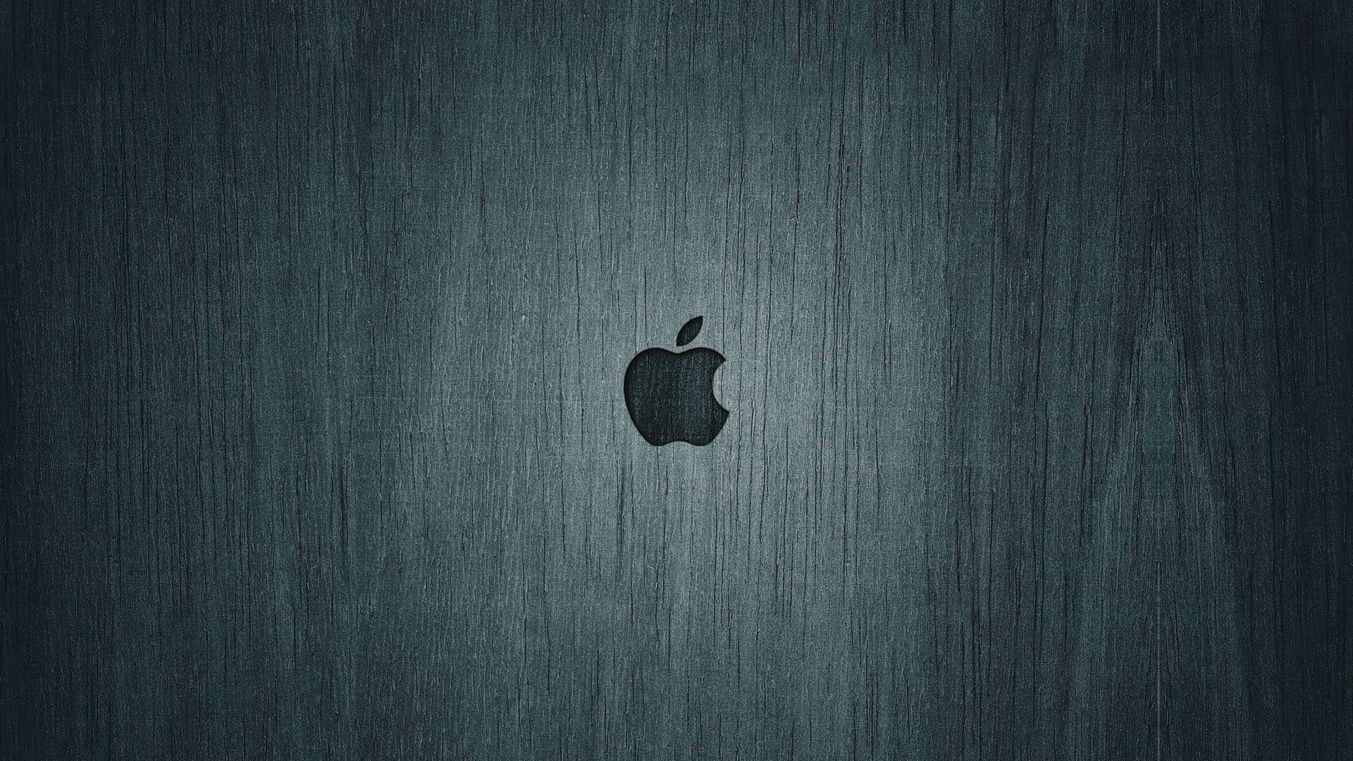 Mørkegrå træoverflade HD Apple baggrund Wallpapers