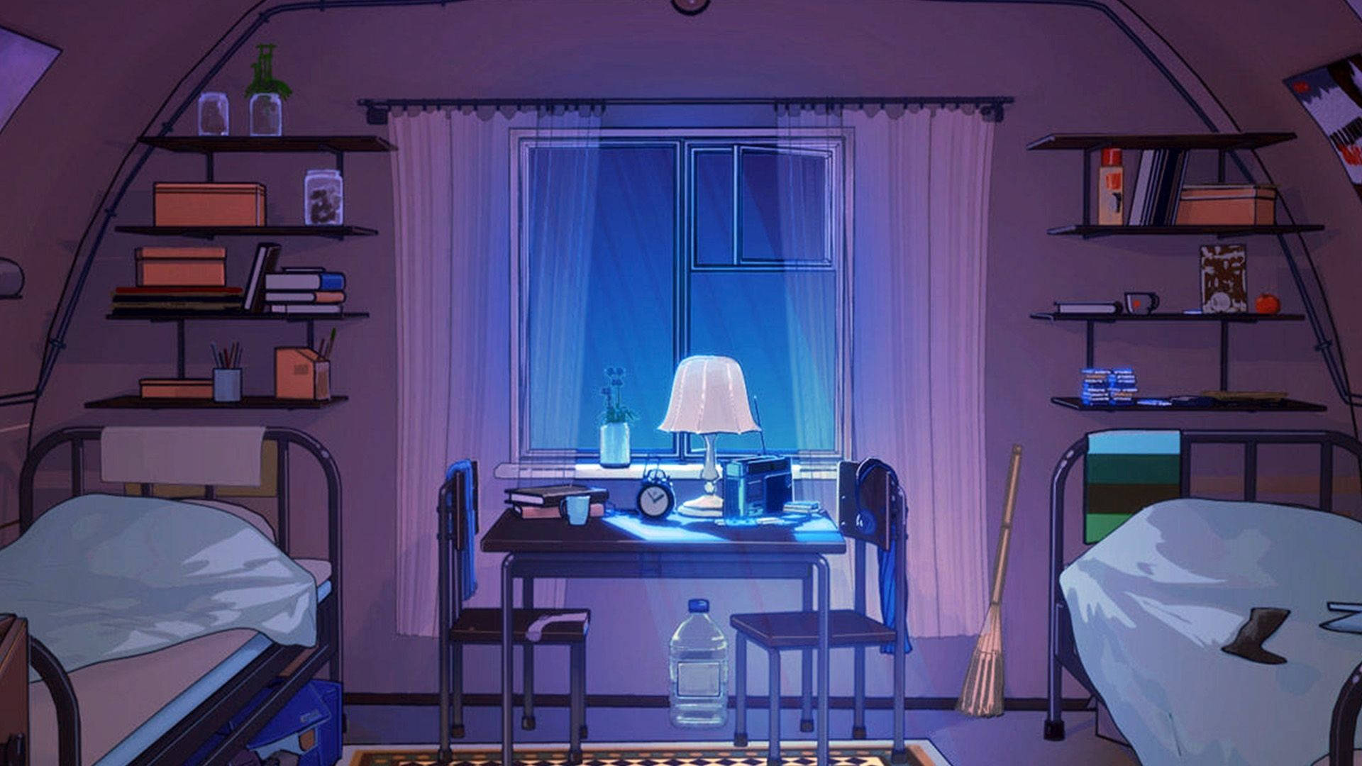 Mørkt anime-værelse Wallpapers