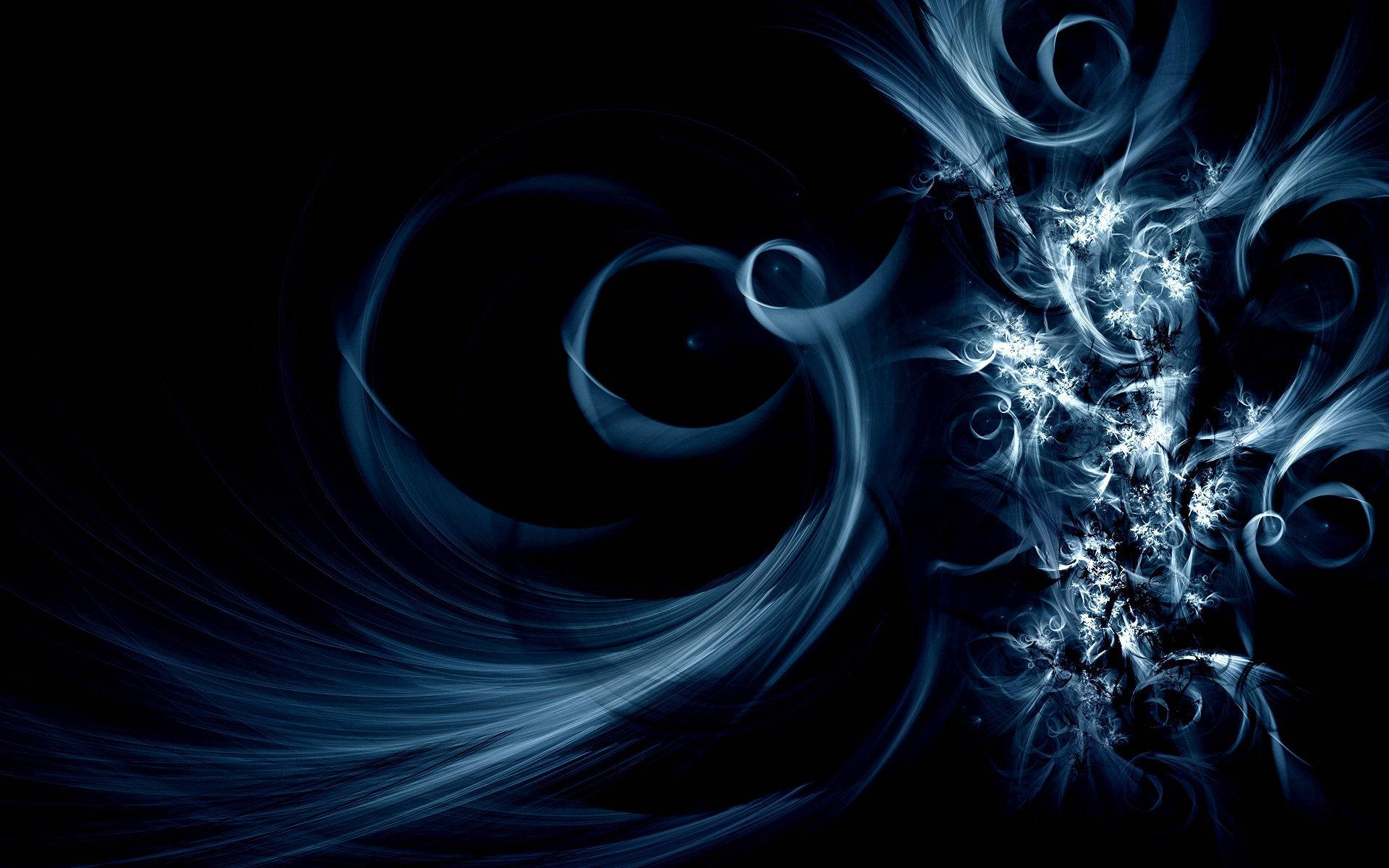 Mørkt frossent kunstværk Wallpapers