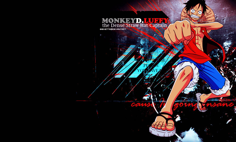 Monkey D Luffy Stråhat Kaptajn — Luffy Wallpapers