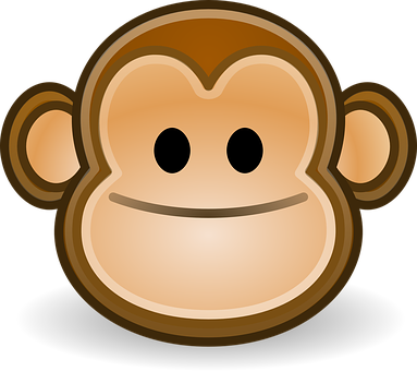 Monkey Emoji Graphic Wallpapers