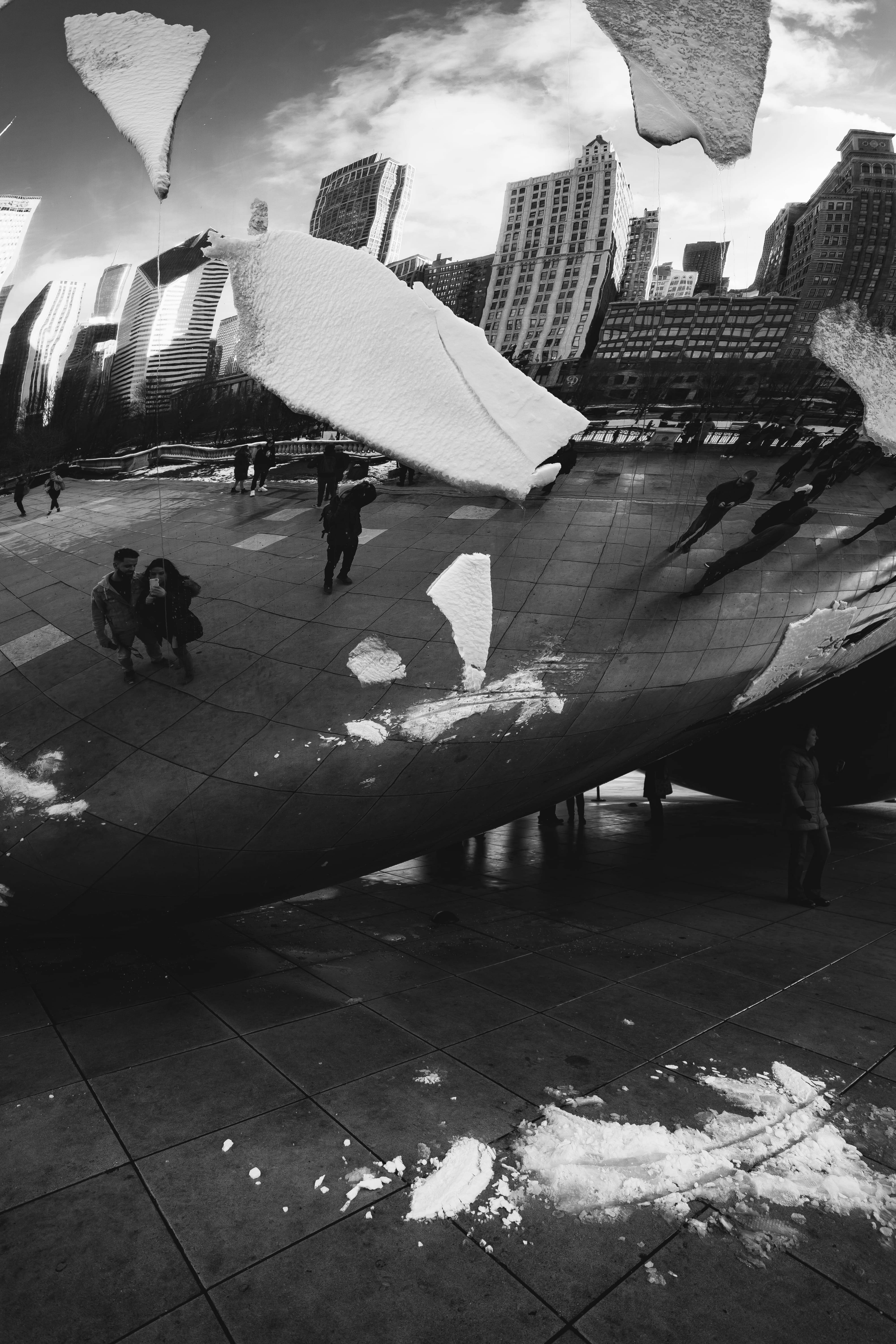 Monokrom The Bean Chicago Med Sne Wallpapers