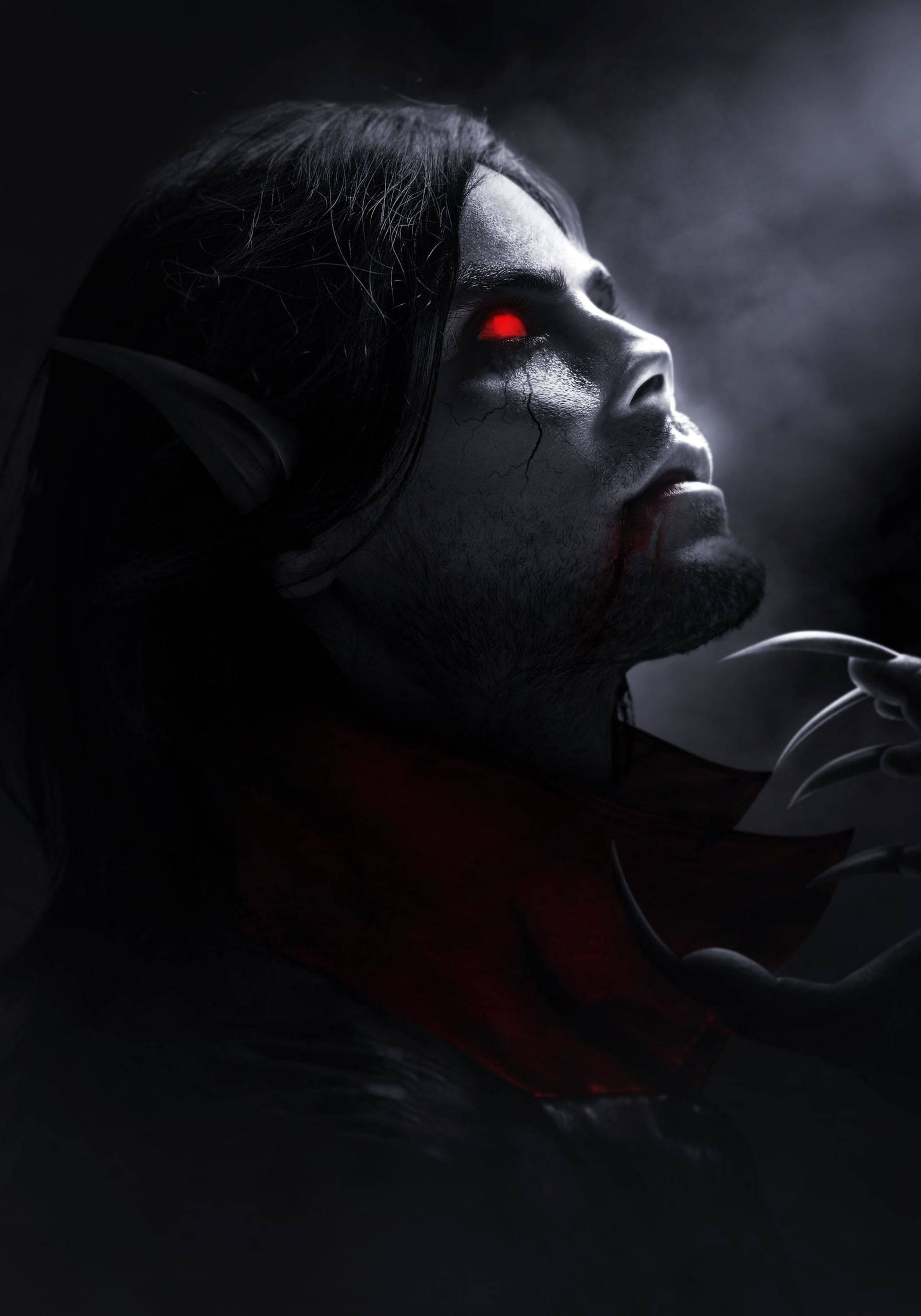 Morbius med glødende øjne Wallpapers