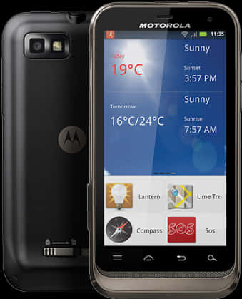Motorola Android smartphone vejrudsigt-widgets Wallpapers
