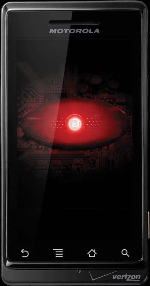 Motorola Android-telefon med rødt øje-baggrund Wallpapers