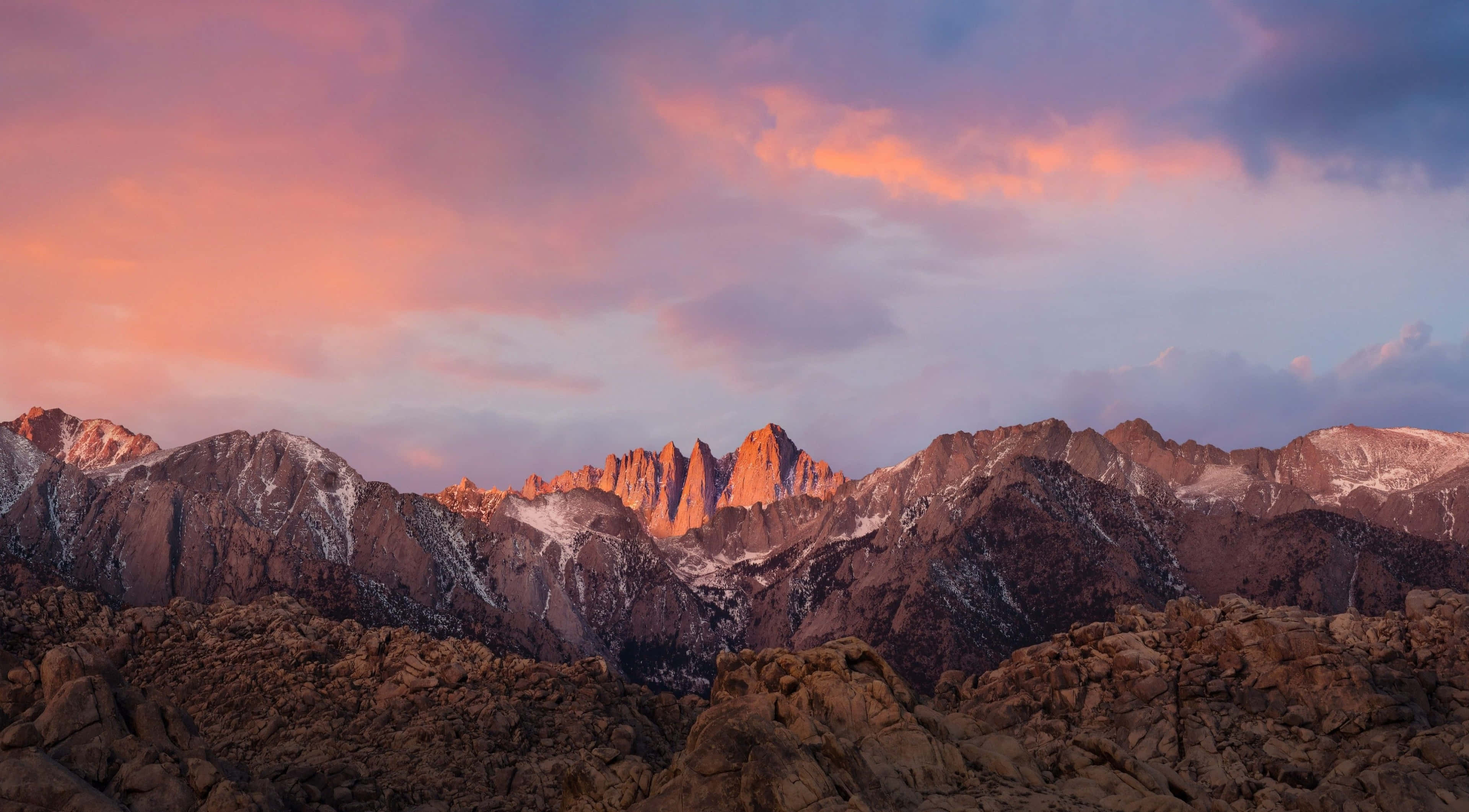 Mount Whitney Bjergtop MacBook Standard Wallpapers