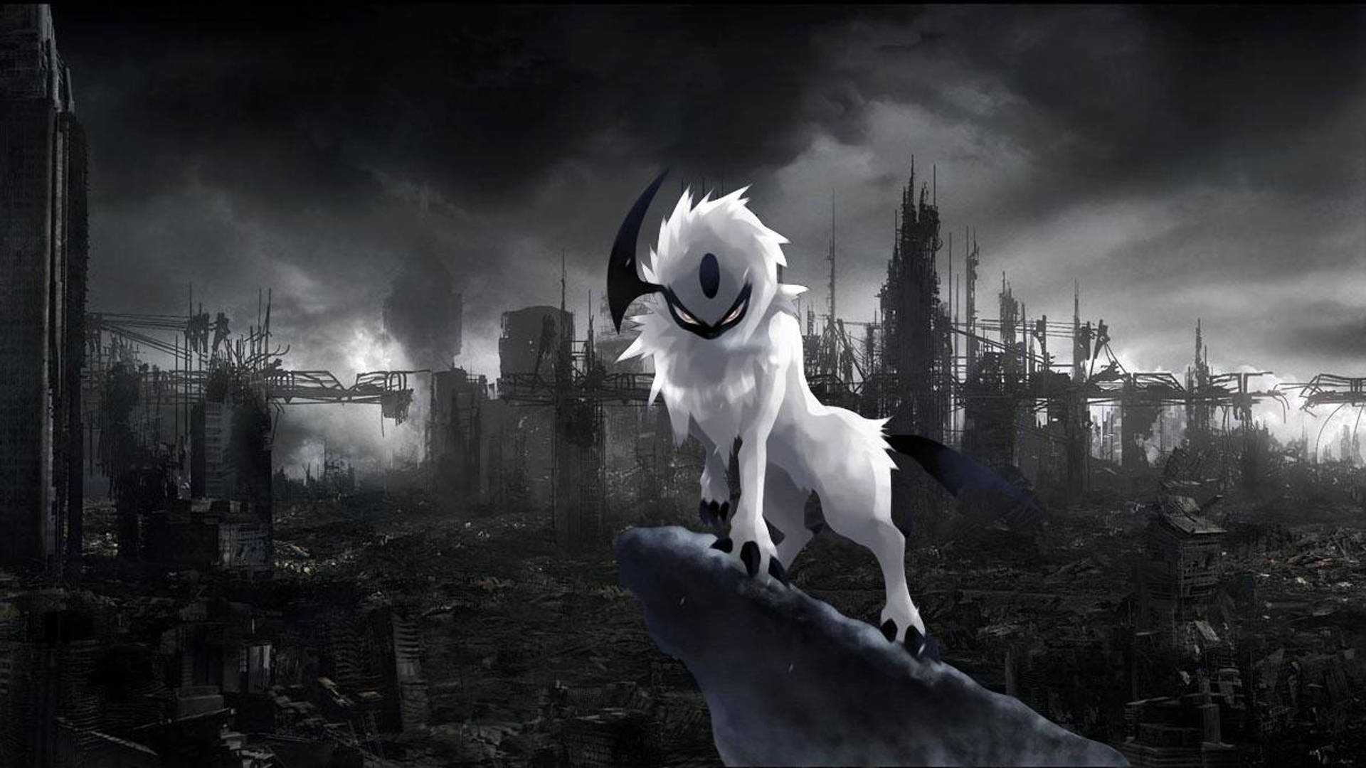 Mørk anime Pokémon Absol Wallpapers