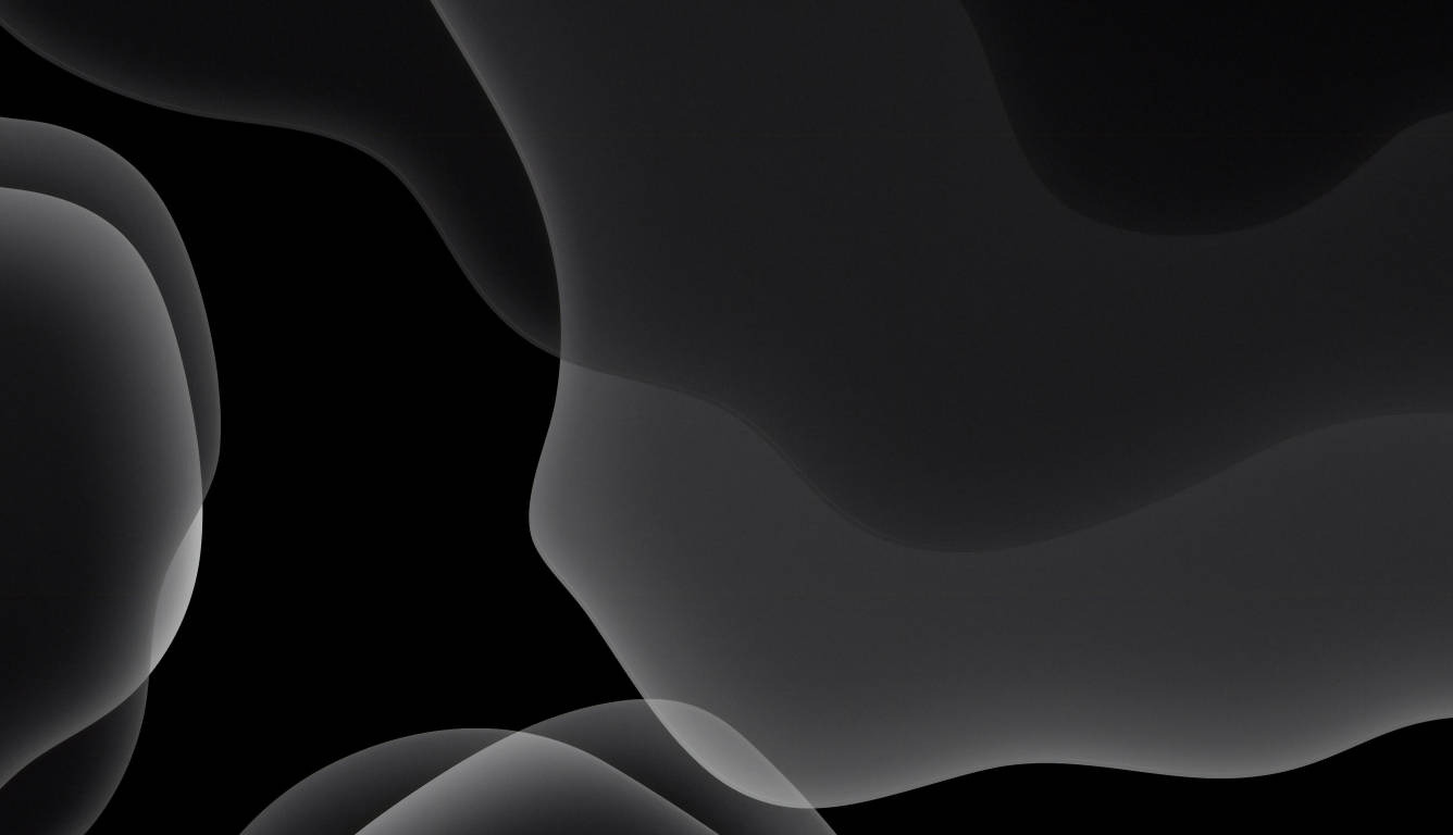 Mørk bærbar med abstrakt røgbaggrund Wallpapers
