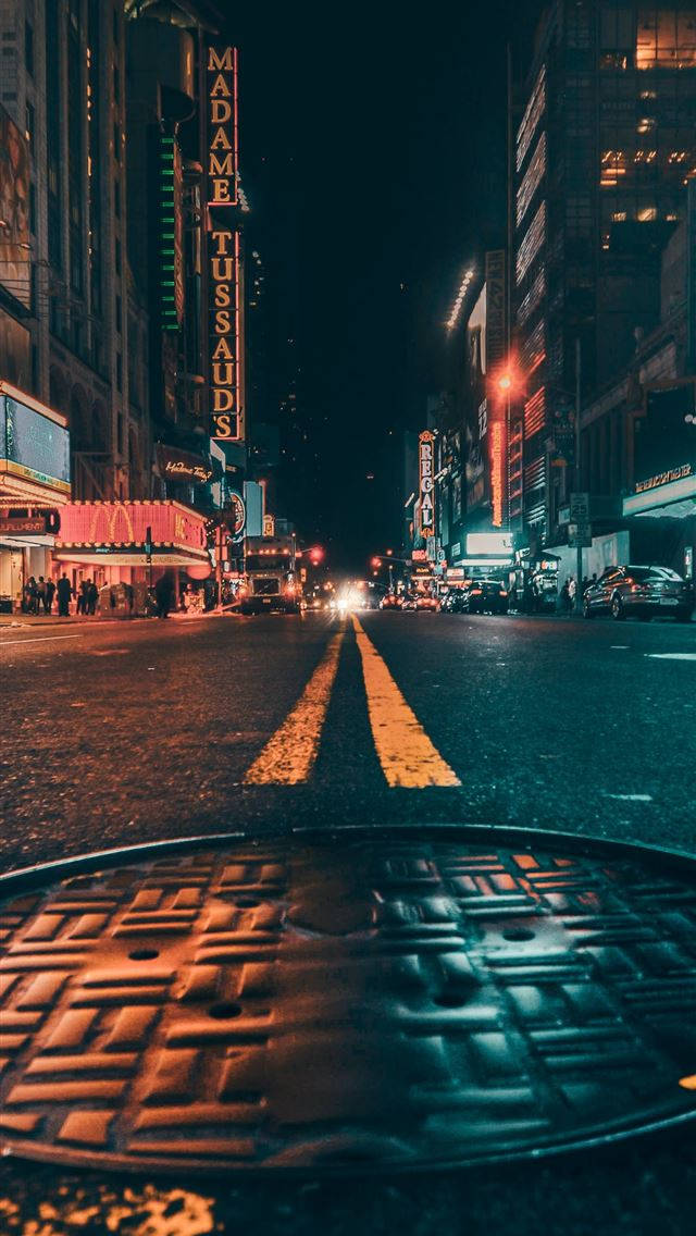 Mørk iPhone Æstetisk Gade Wallpapers