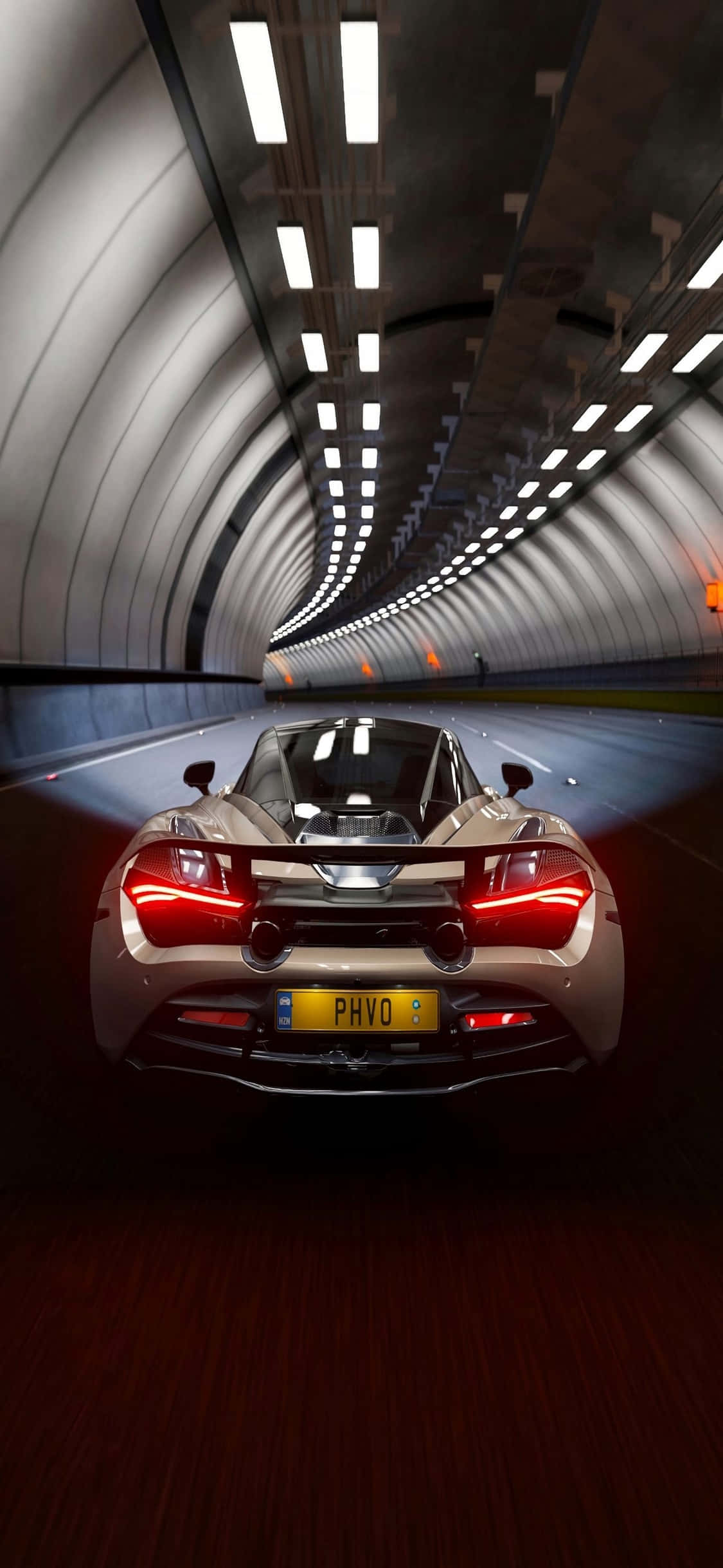 Mærk kraften fra en McLaren 720s i dine hænder med iPhone Xs Wallpapers
