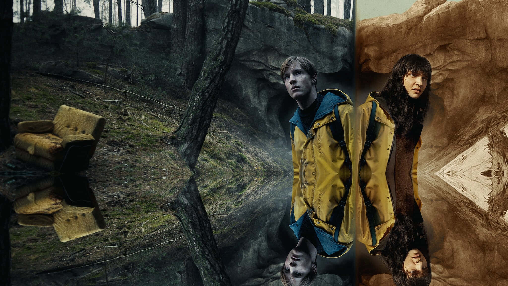 Mørk Netflix-serieplakat i en tidslomme Wallpapers