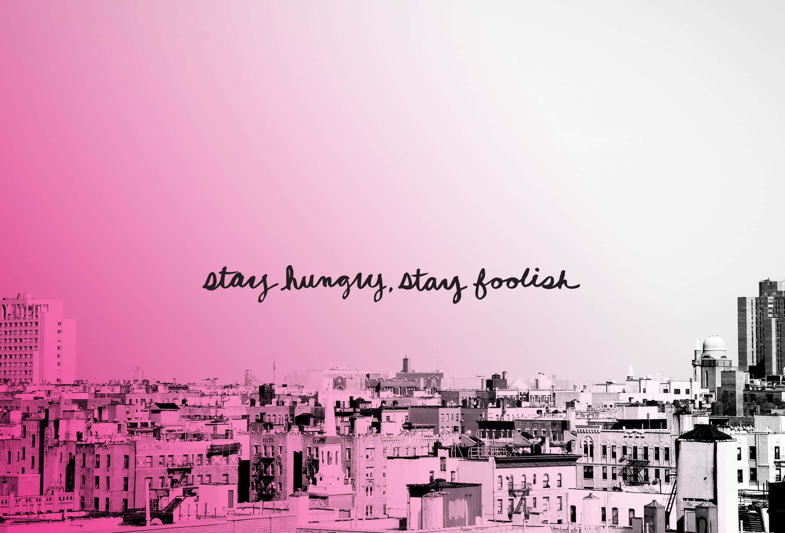Mærk skønheden af en pink æstetik Wallpapers