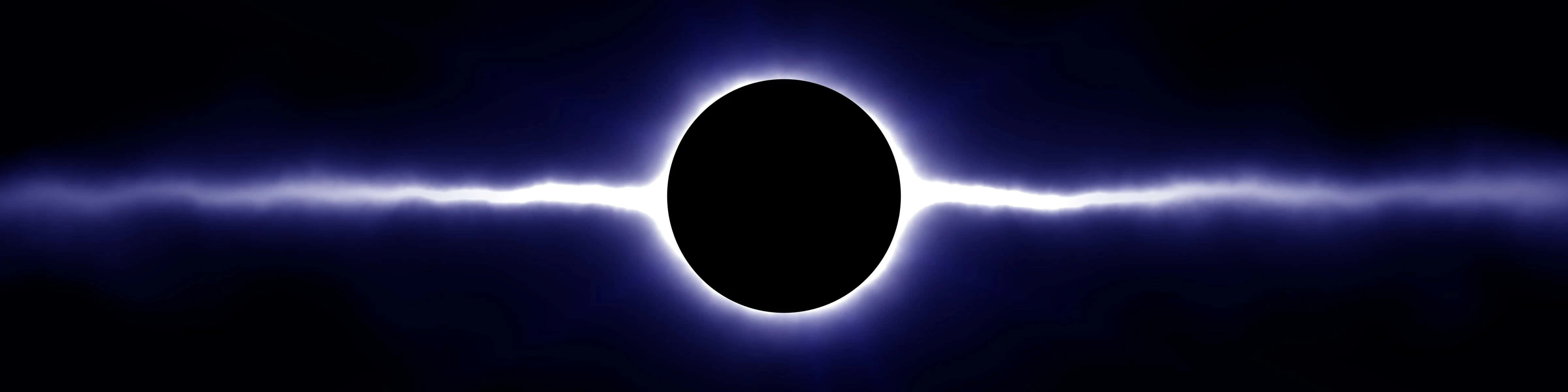 Mørk solformørkelse til tre skærme Wallpapers