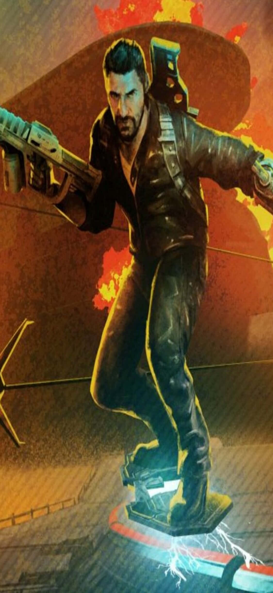 Mærk spændingen ved en dristig, eksplosiv tur med Just Cause 4 Wallpapers