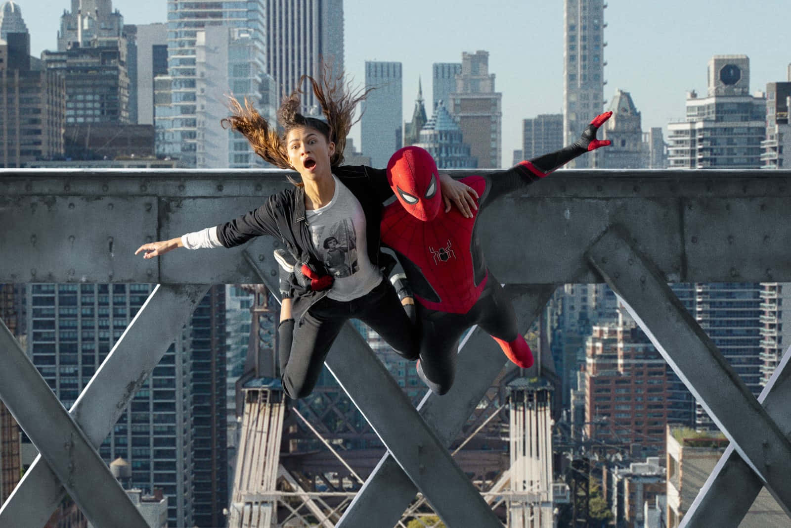 Mærk superheltens klimaks - Spiderman Wallpapers
