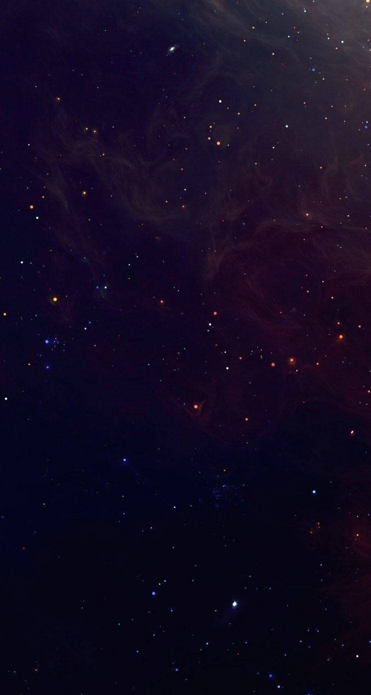 Mørk telefon med røde stjerner Wallpapers