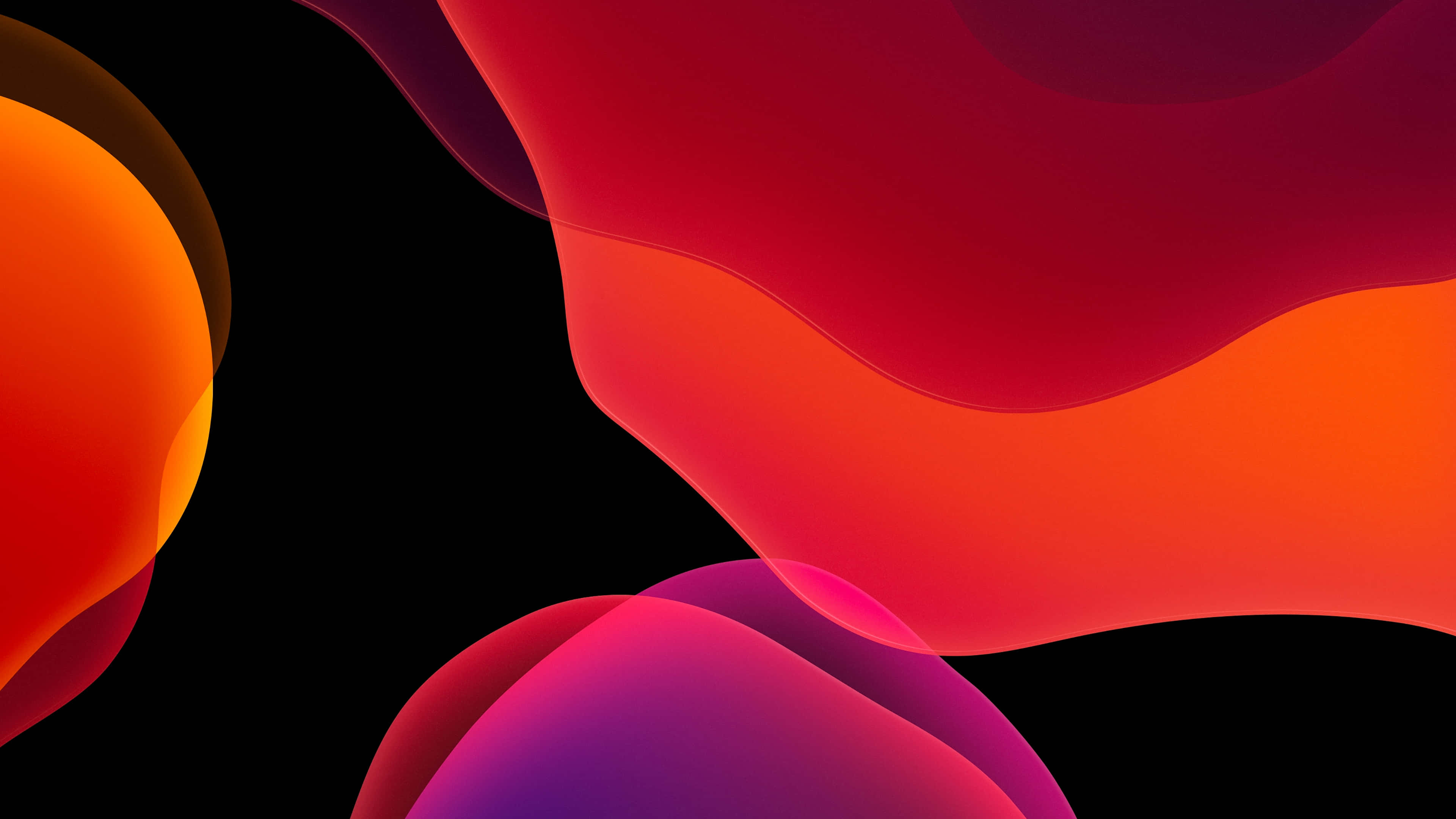 Mørk tilstand med iøjnefaldende baggrund og unik farvekombination Wallpapers