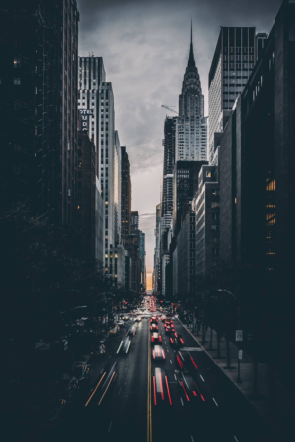 Mørke iPhone Bygninger Wallpapers